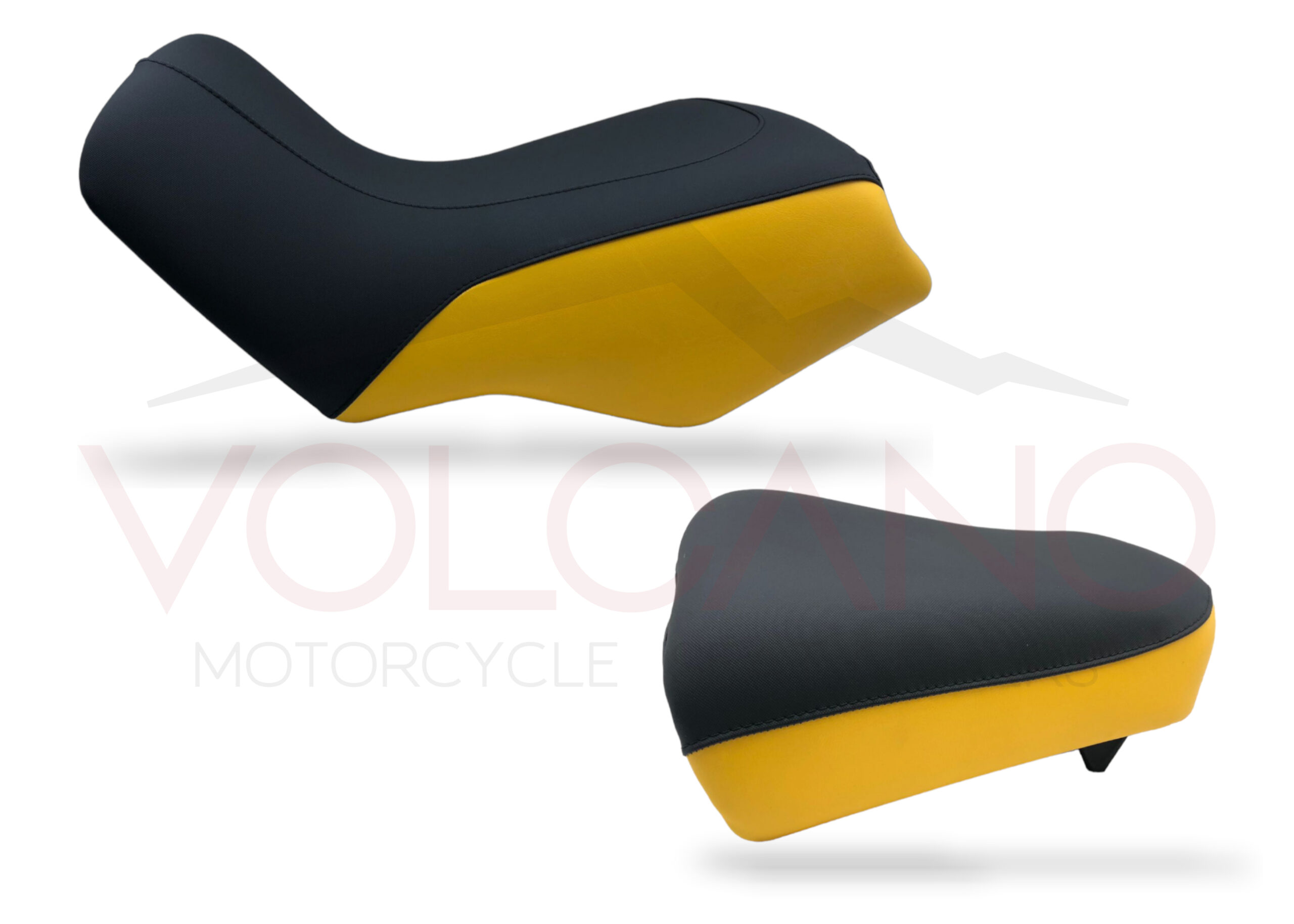Seat cover con fianchi gialli e seduta nera per BMW R 1150 GS