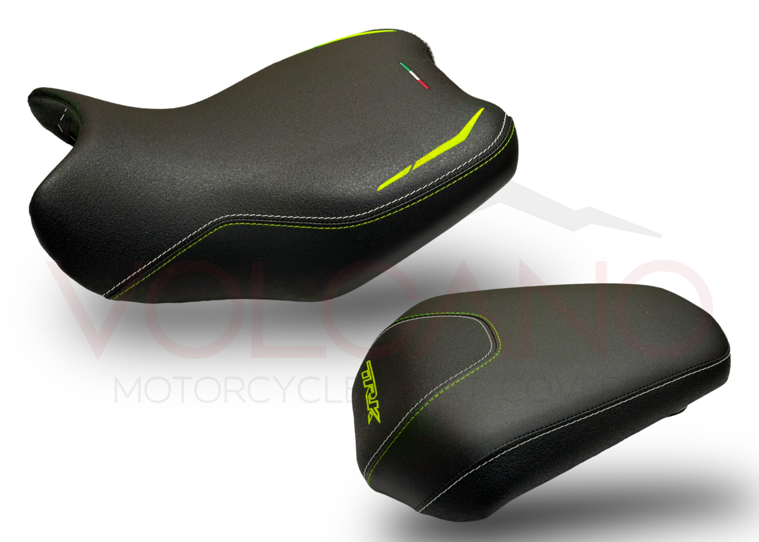 Dettaglio rivestimento sella tecnico grip per Benelli TRK 702 X