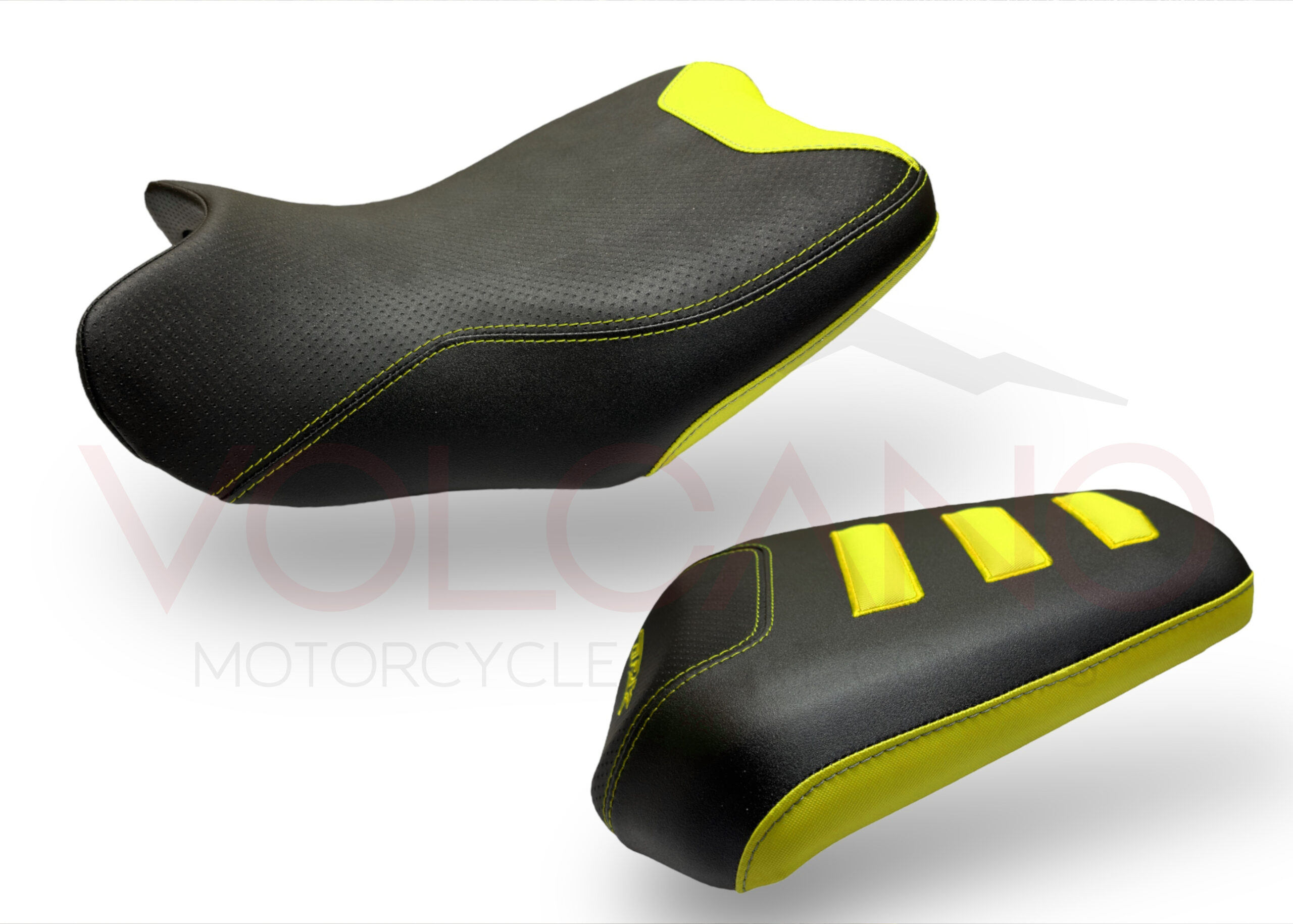 Rivestimento sella nero e giallo fluo per Benelli TRK 702 X 2023-2024.