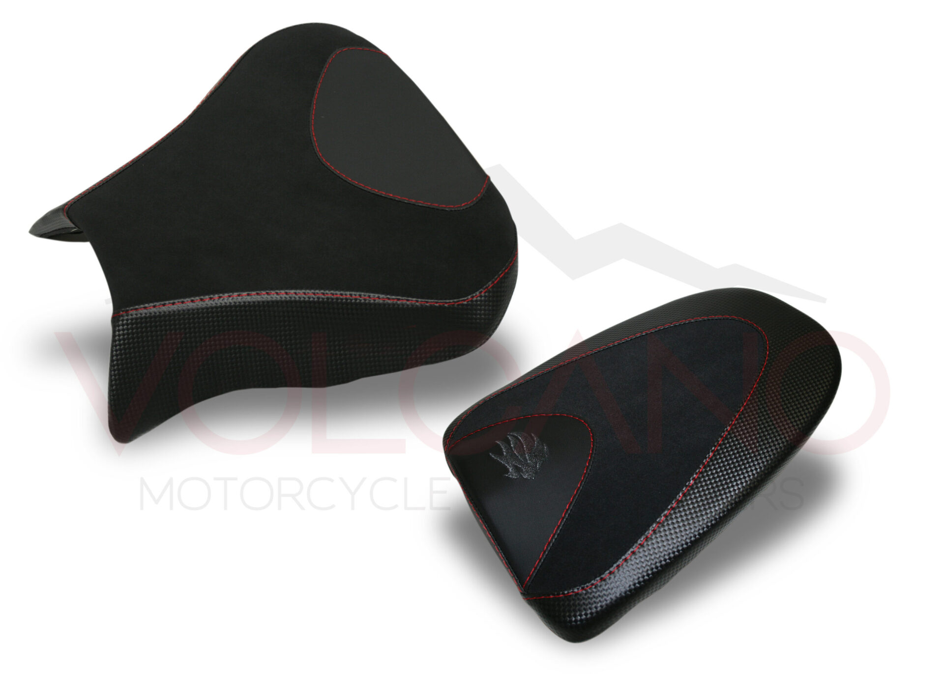 Rivestimento sella artigianale per Aprilia Tuono 1000 in similpelle e carbon look