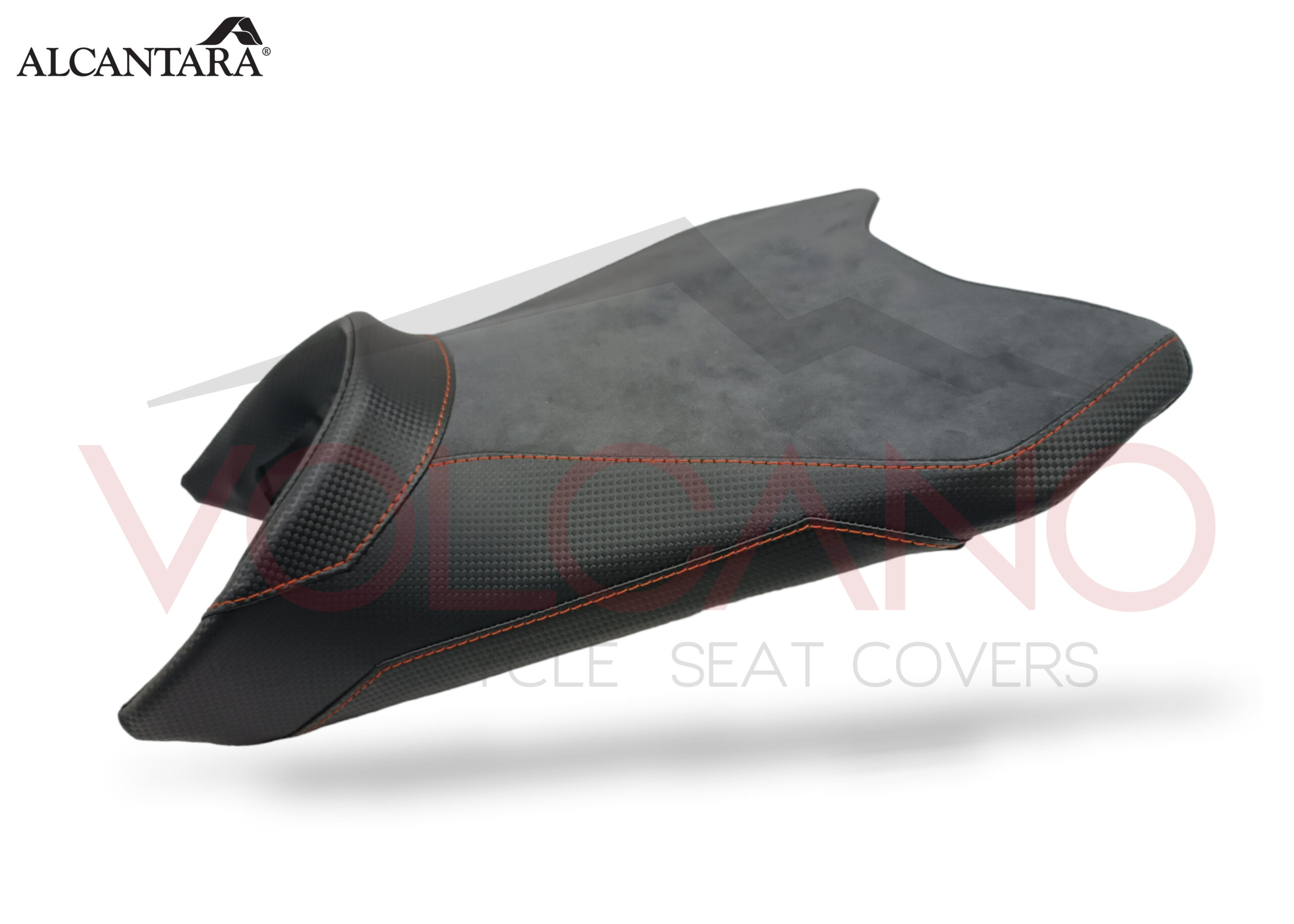 Rivestimento sella sportivo in Alcantara e Carbon Look per KTM 790 Duke.