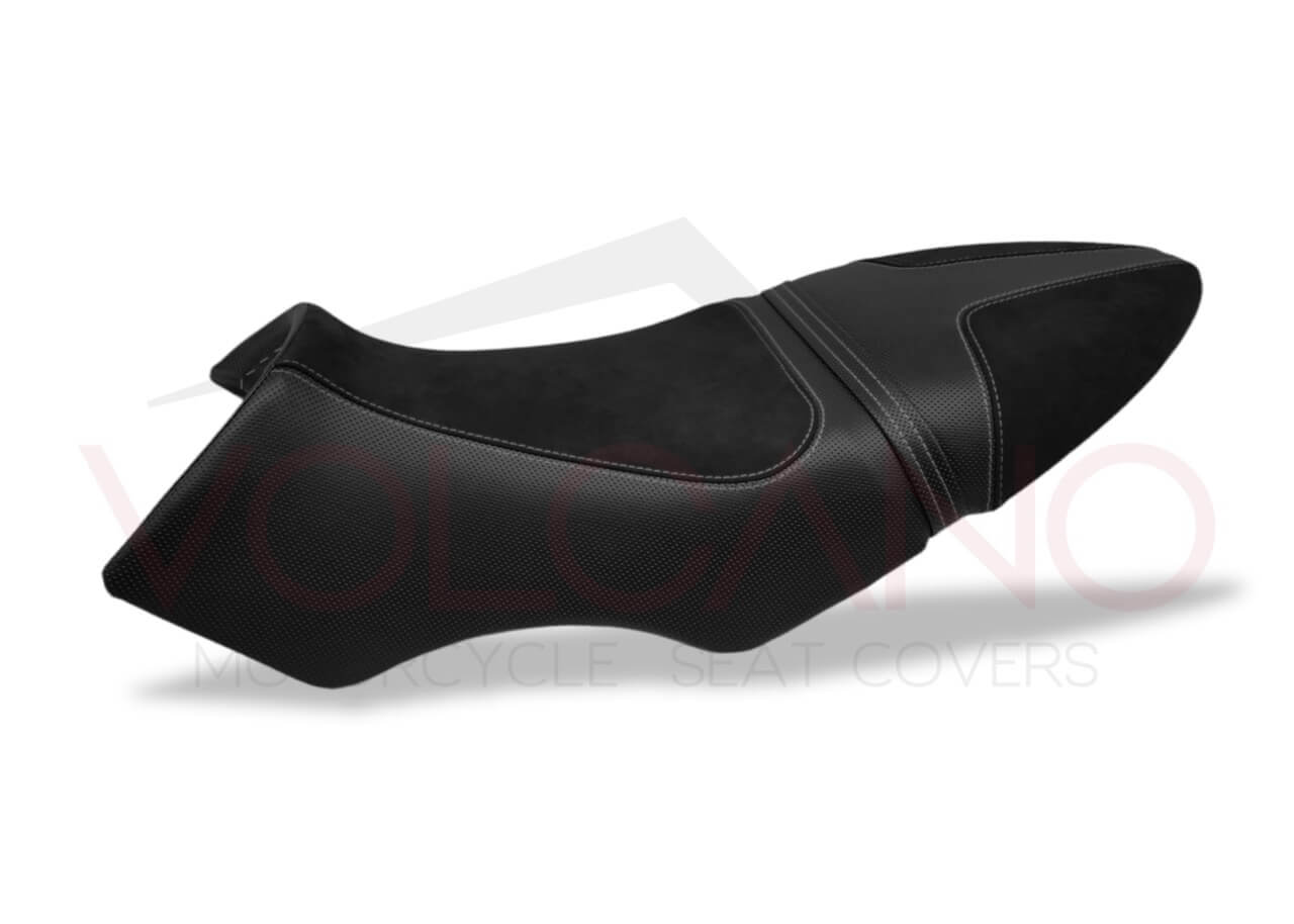 Rivestimento sella nero in Alcantara e similpelle per Buell Lightning Long XB12SS
