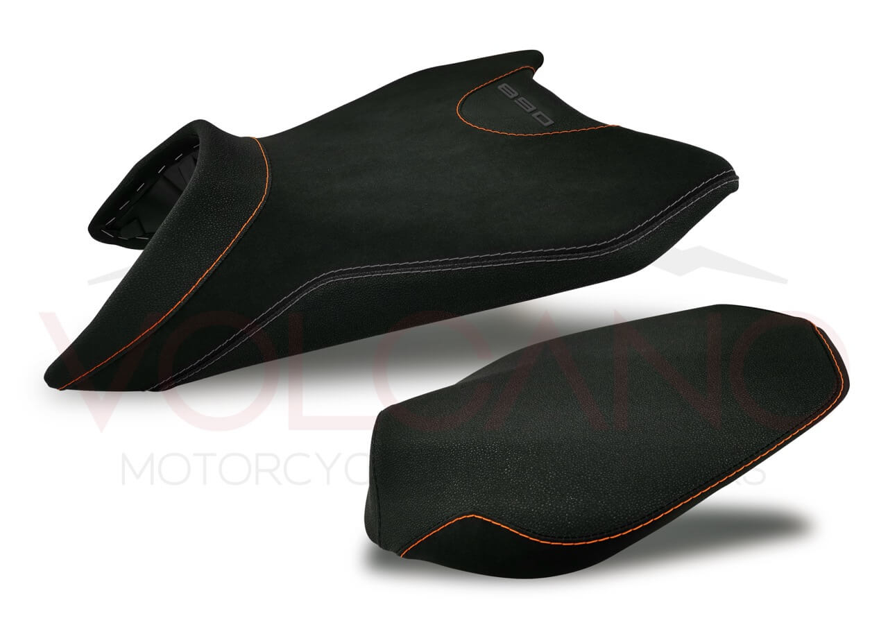 Rivestimento sella nero con texture grip per Ktm 890 DUKE