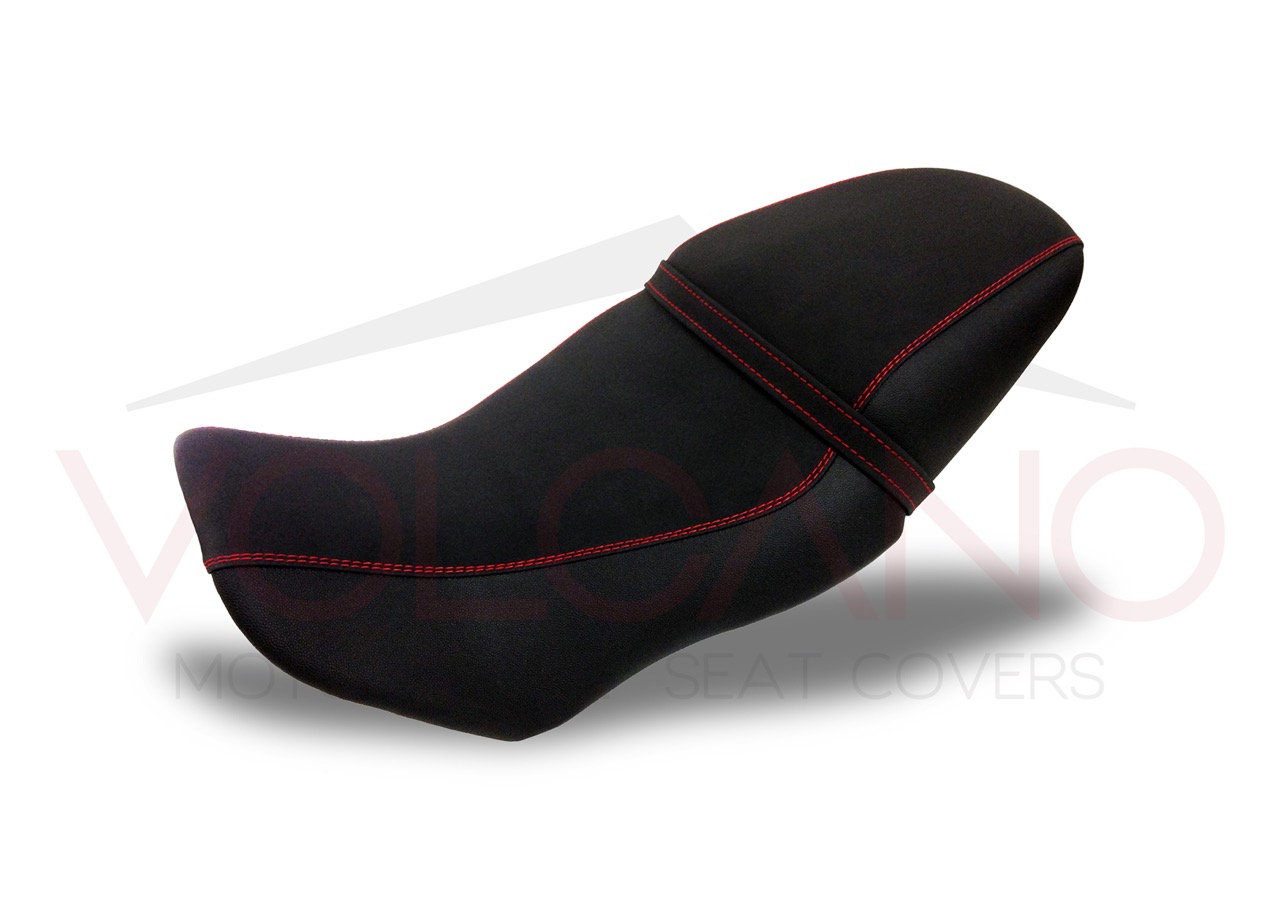 Rivestimento sella nero in similpelle martellata per Moto Guzzi Griso