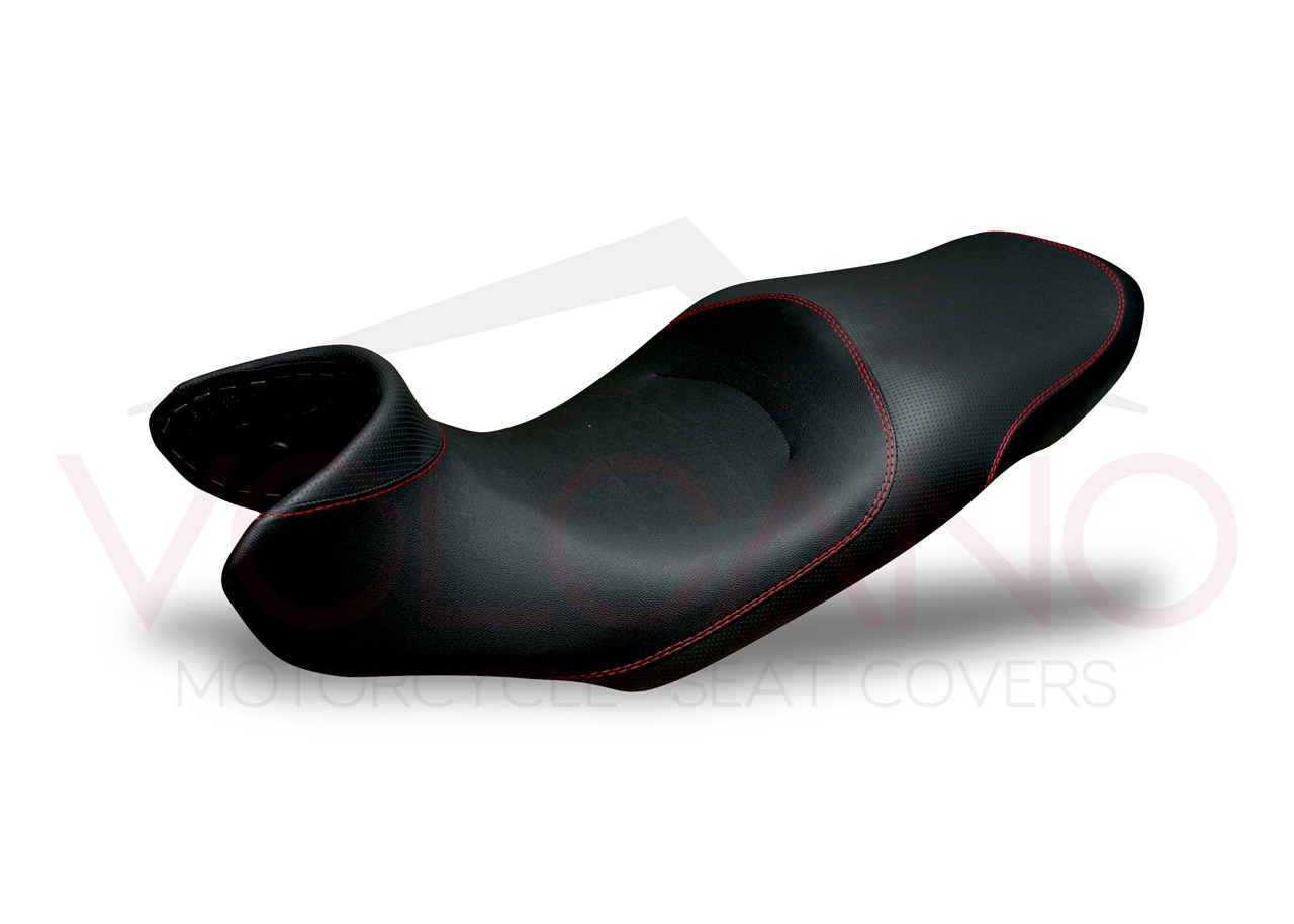 Rivestimento sella artigianale in similpelle martellata per Moto Guzzi BREVA 850/1100/1200.