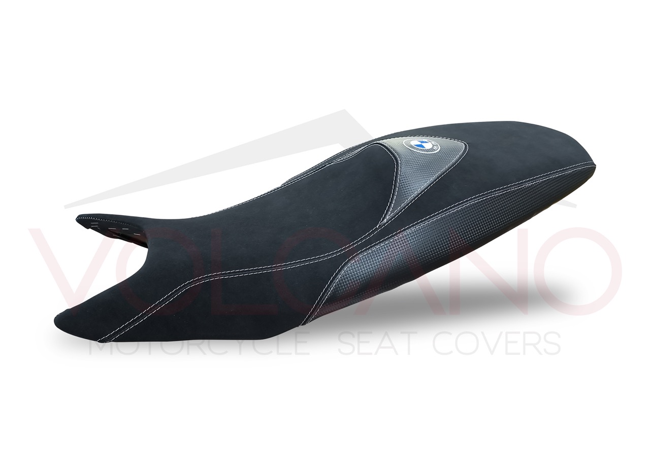 Rivestimento sella nero con inserti carbon look per moto BMW F 800 R