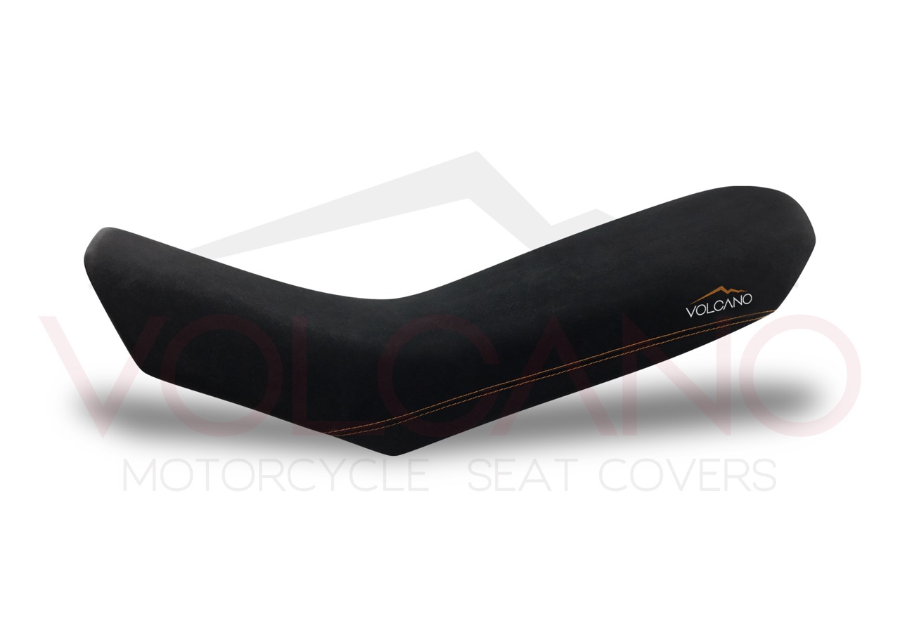Rivestimento sella tecnico nero con cuciture a contrasto per KTM 990 ADVENTURE R