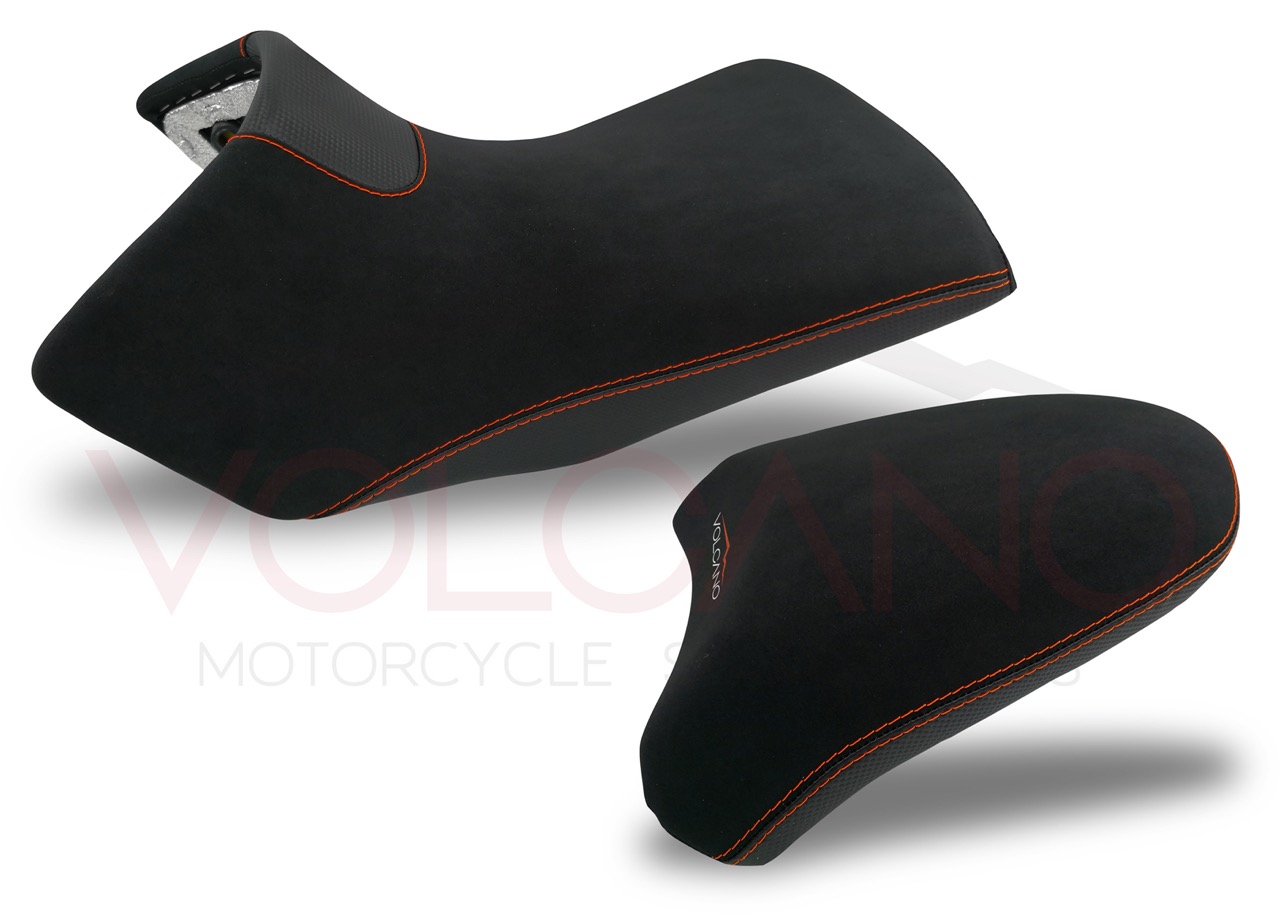 Rivestimento sella nero con texture carbon look per KTM 1190 Adventure