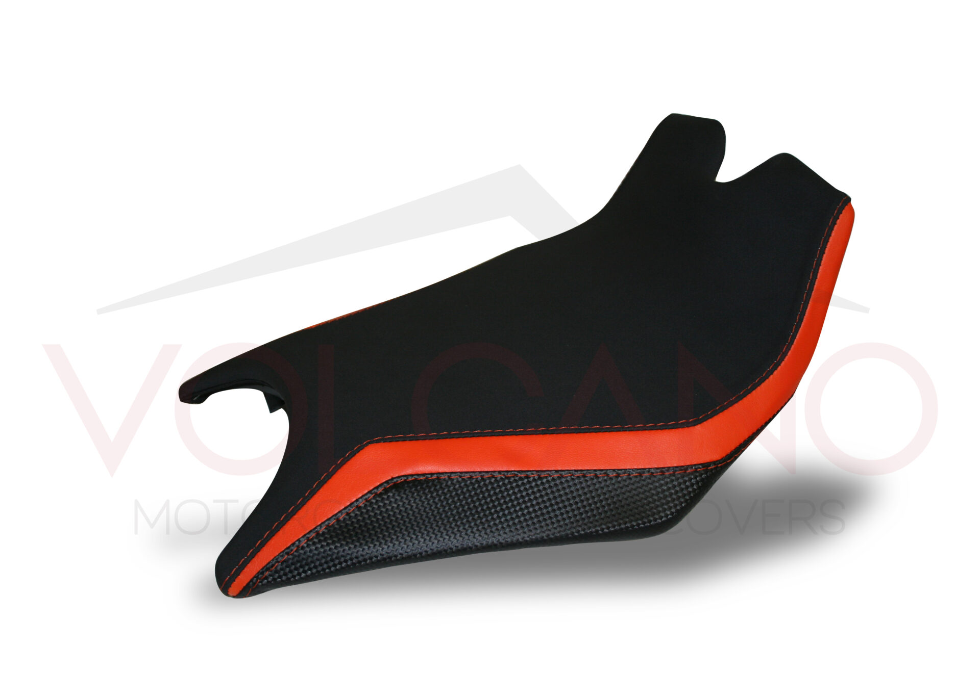 Rivestimento sella nero sportivo con grip elevato per Ktm RC8 1190