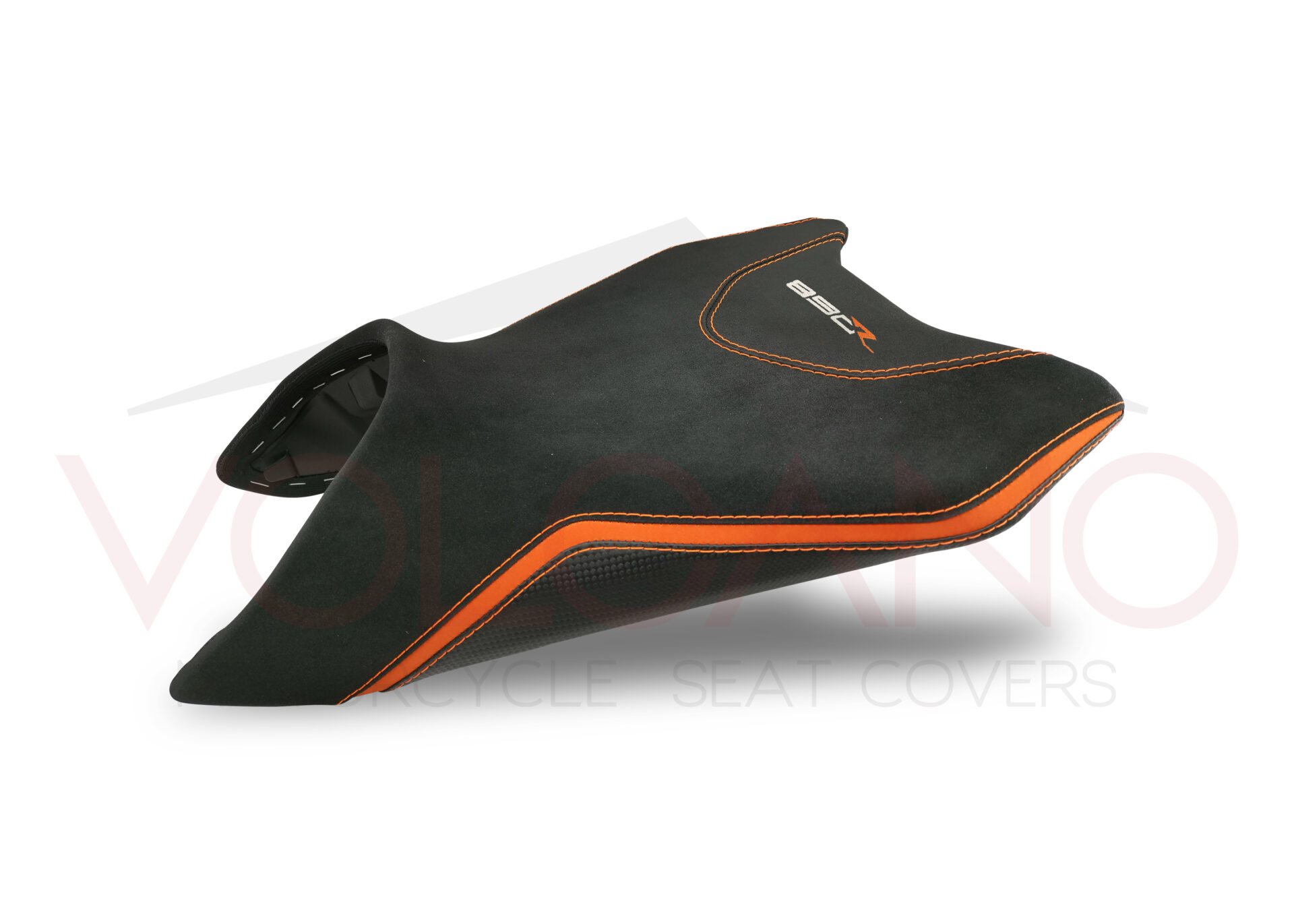 Sella moto con texture carbon look e grip centrale per KTM 890 Duke
