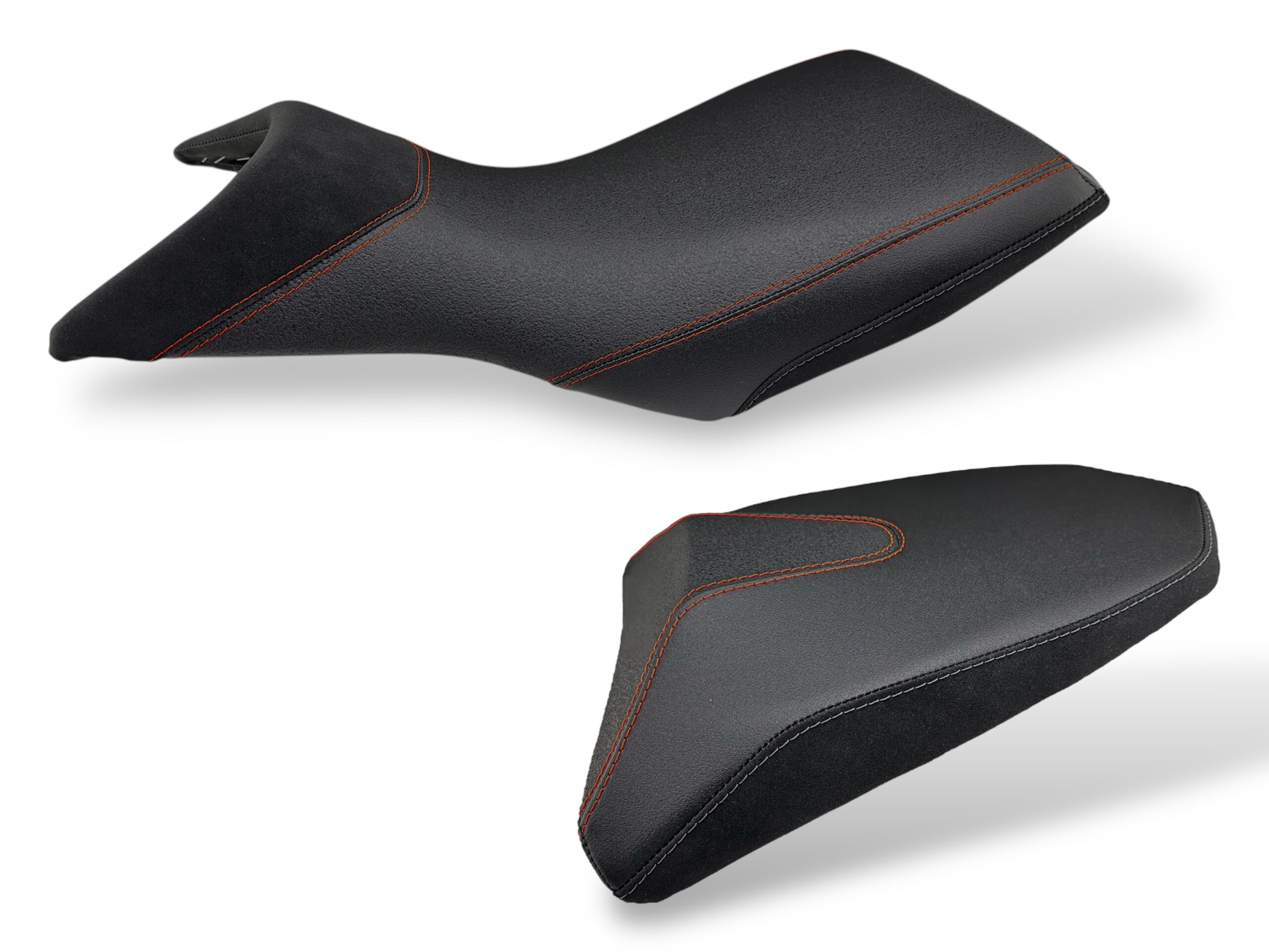 Rivestimento sella tecnico per KTM 390 Adventure con dettagli grip