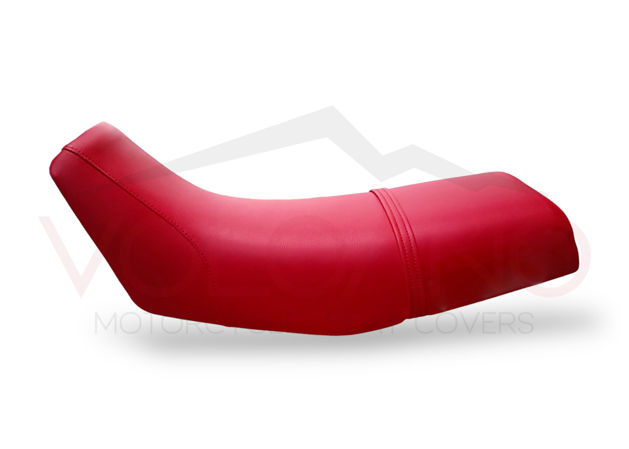 1984-1986 seat cover per yamaha xt600 nera con finitura martellata artigianale