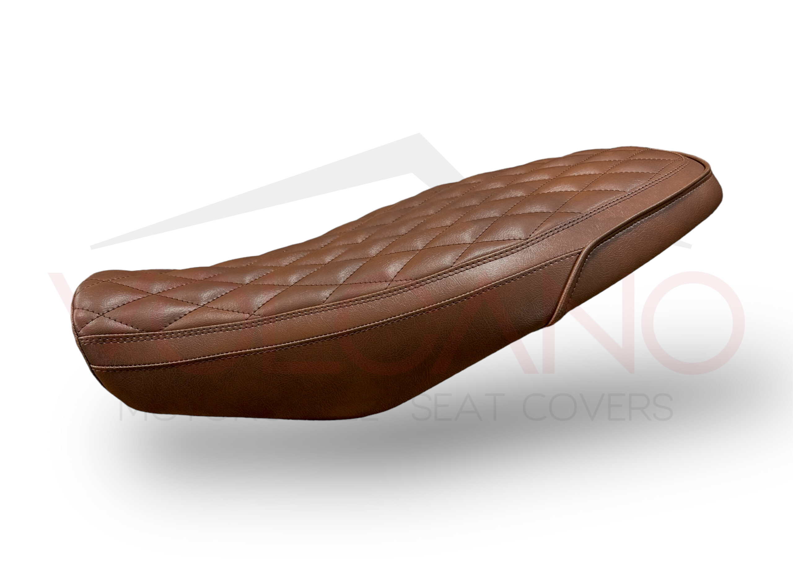 Volcano SEAT COVER PER DUCATI SCRAMBLER 800 in similpelle marrone effetto invecchiato