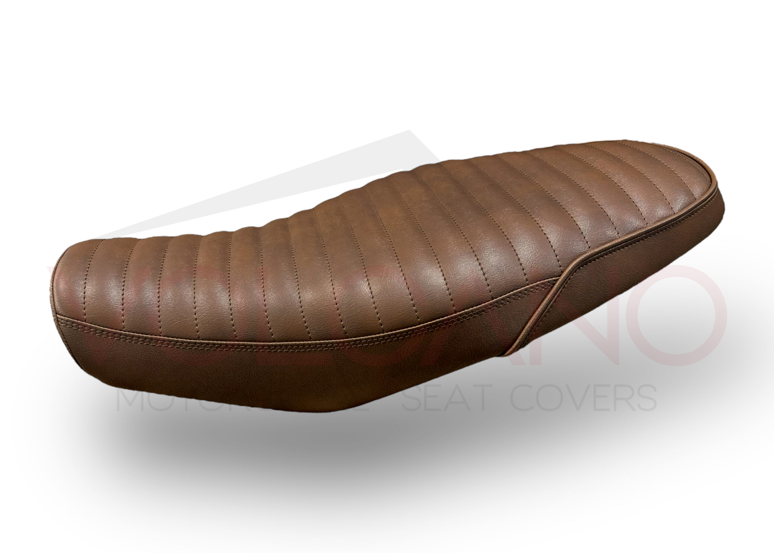 Tobacco SEAT COVER PER DUCATI SCRAMBLER 800 marrone tabacco con cuciture a