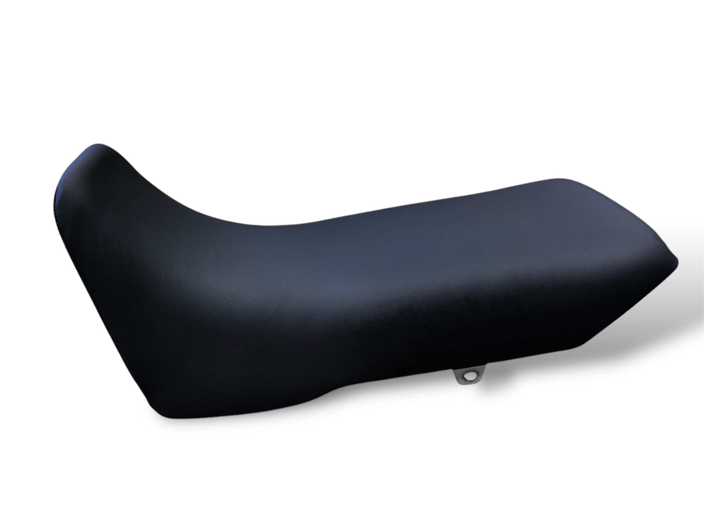 Super seat cover per yamaha xtz 750 nera in similpelle martellata montata