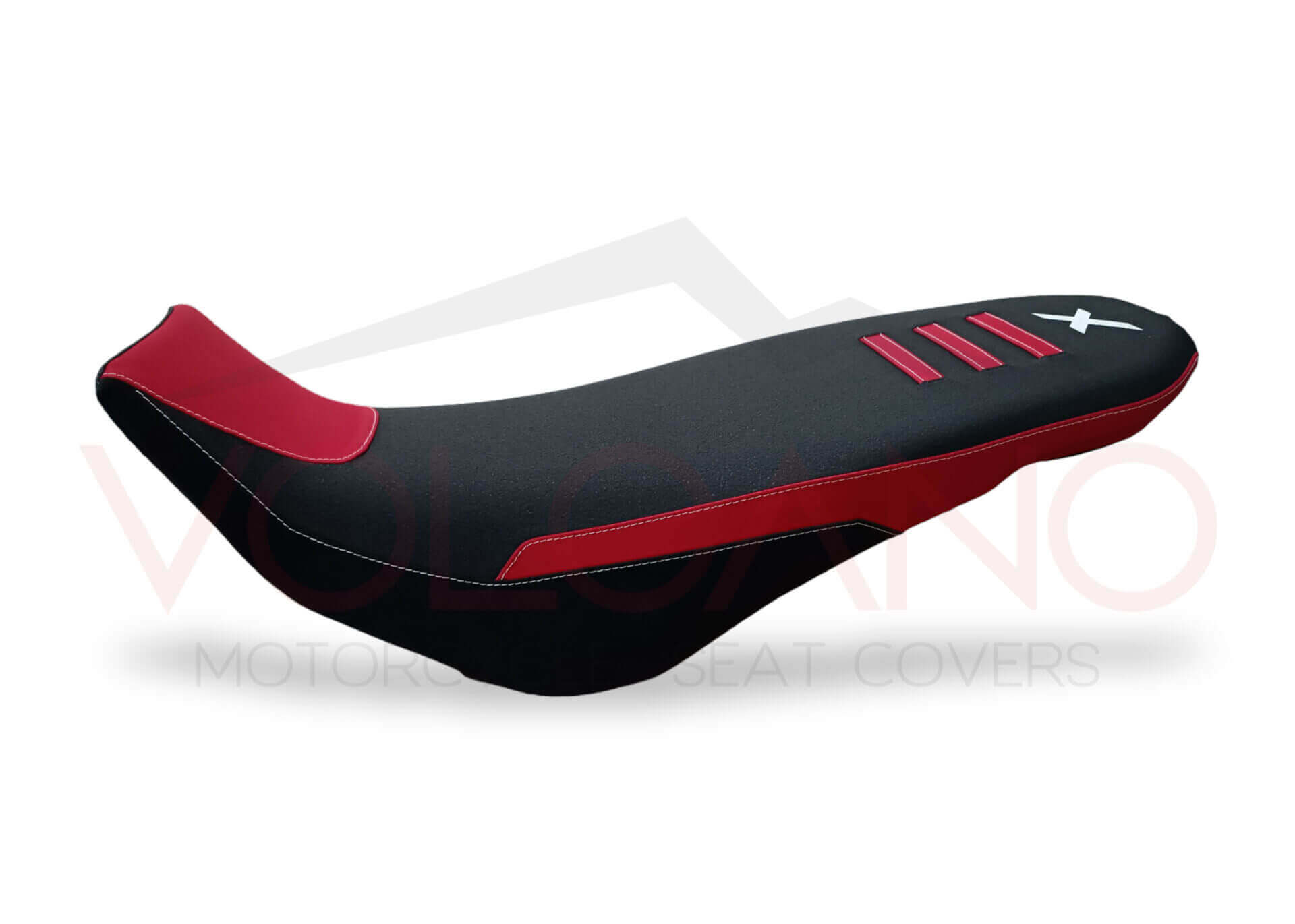 Stile SEAT COVER PER DUCATI DESERTX versione rally con cuciture bianche e