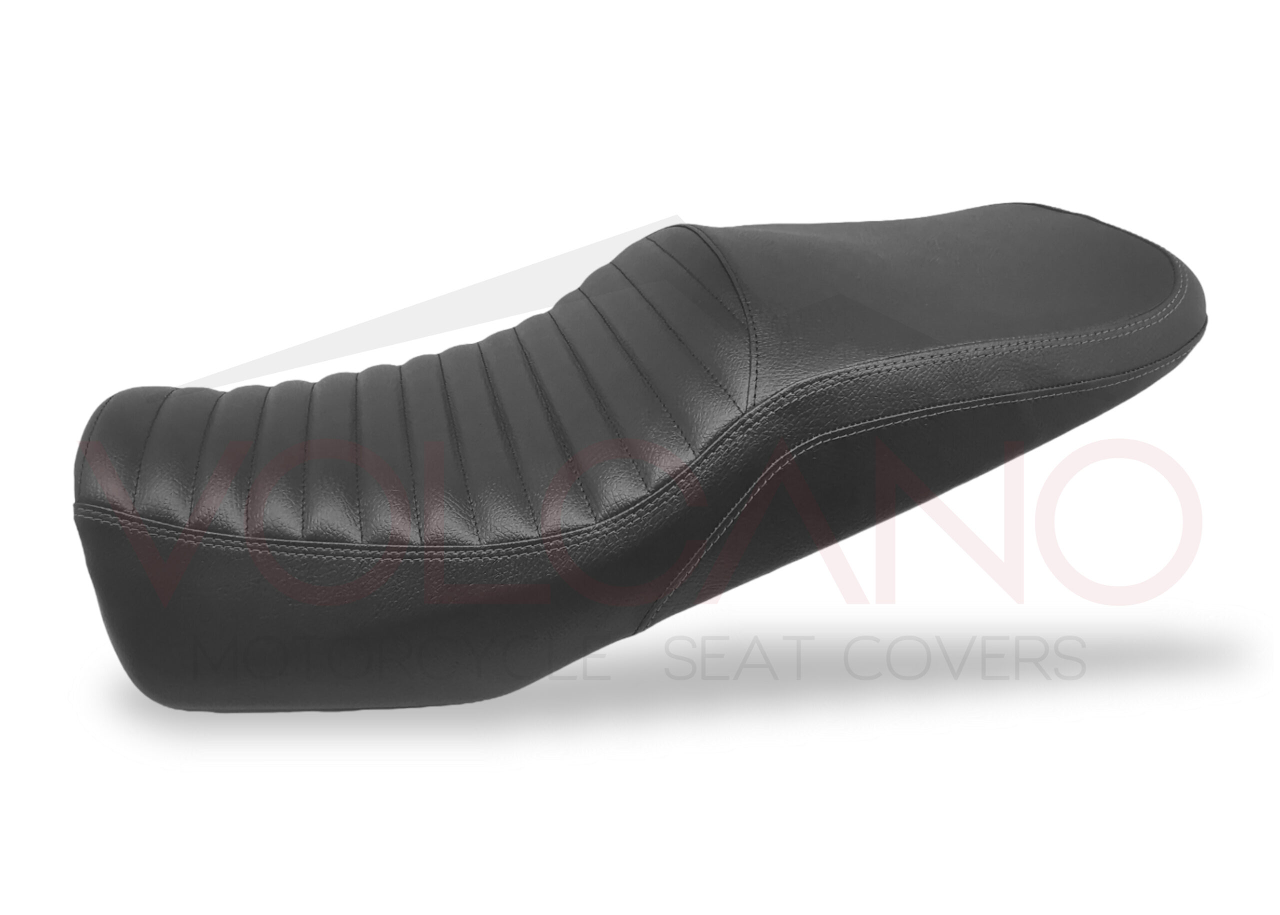 SEAT COVER PER HONDA CB 1300 in similpelle nera con cuciture cannellate.