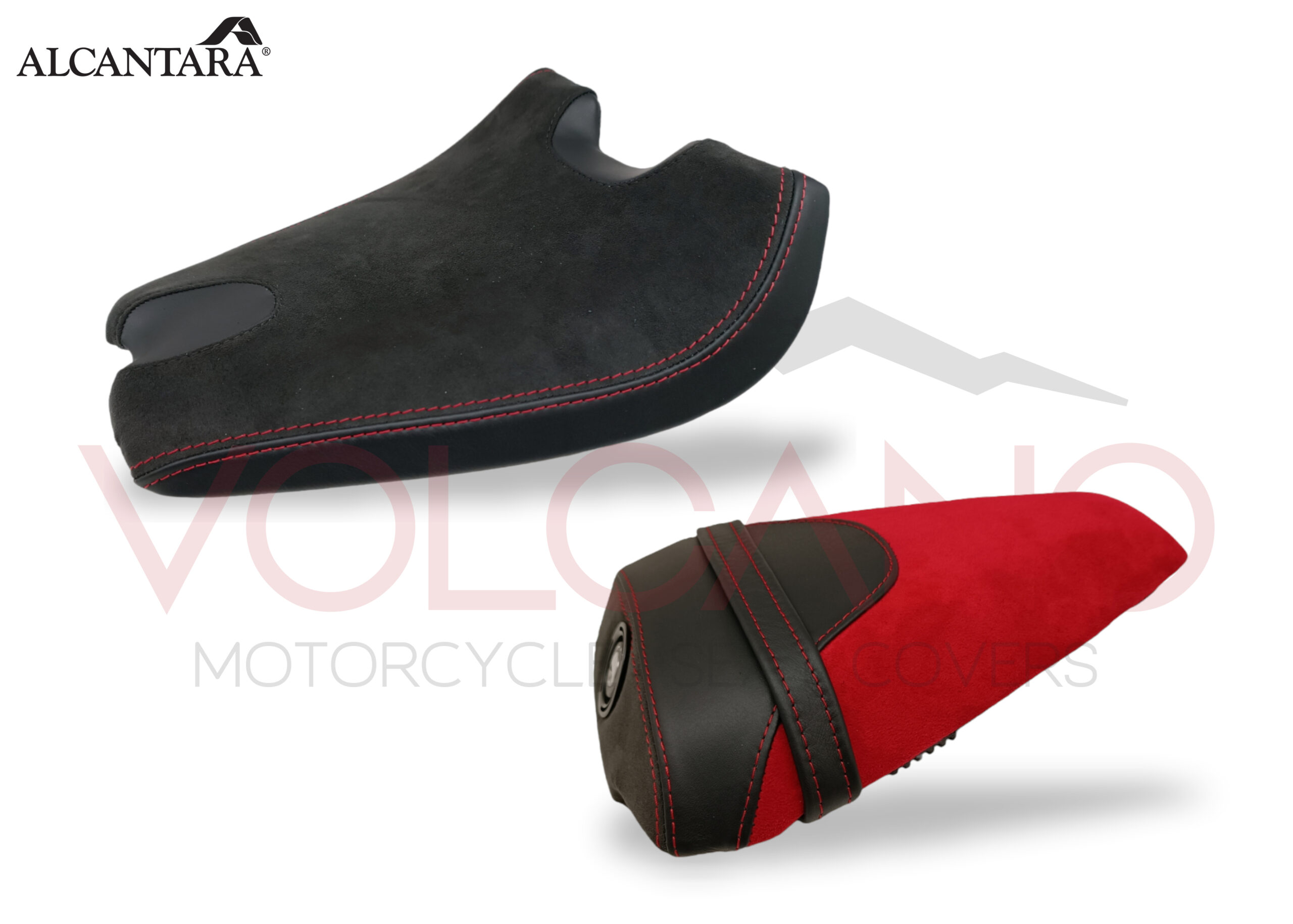 SEAT COVER MV AGUSTA F3 Superveloce 800 dettagli pelle e Alcantara