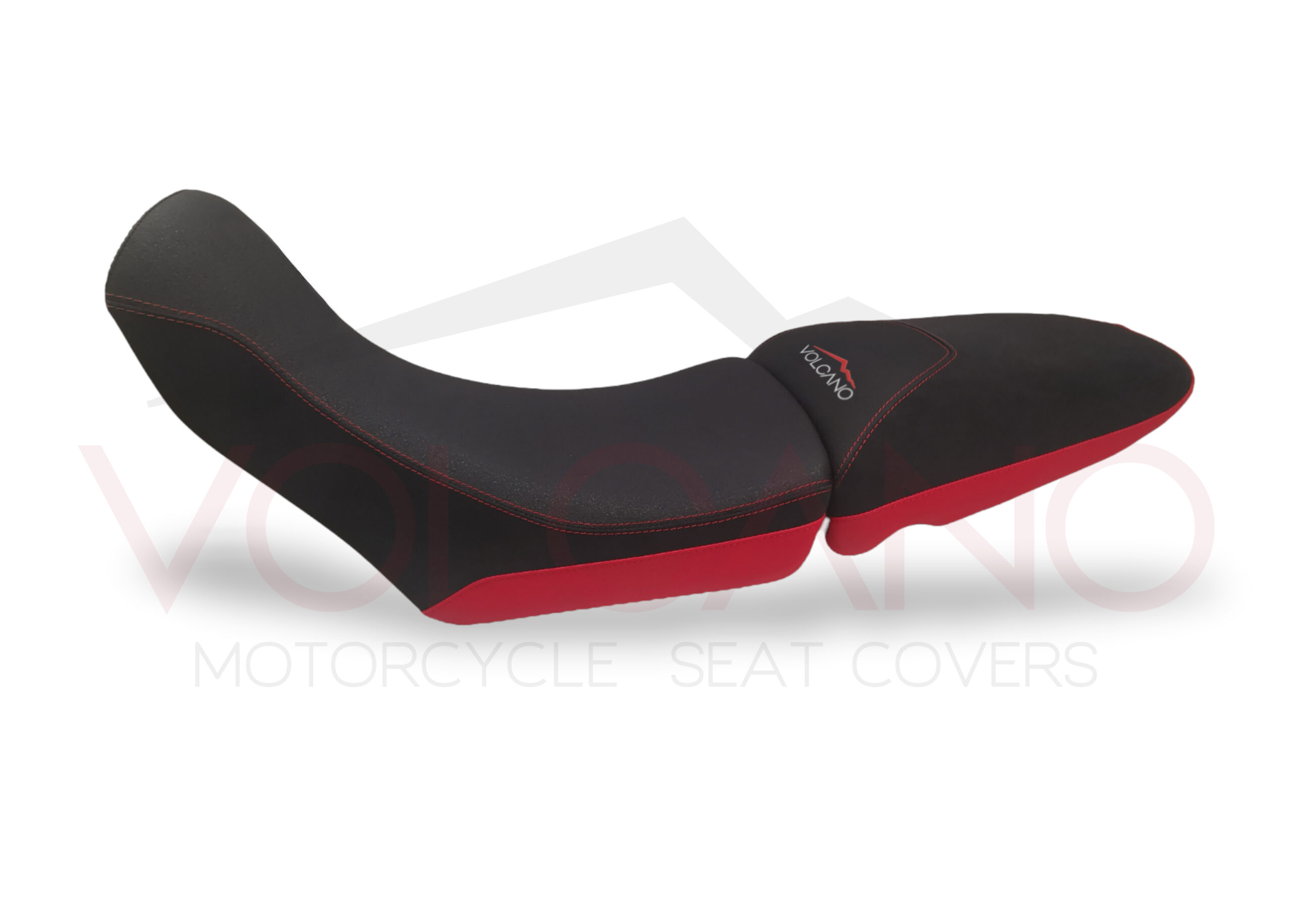 Rivestimento sella tecnico Volcano per moto Triumph Tiger 900 nero e grigio