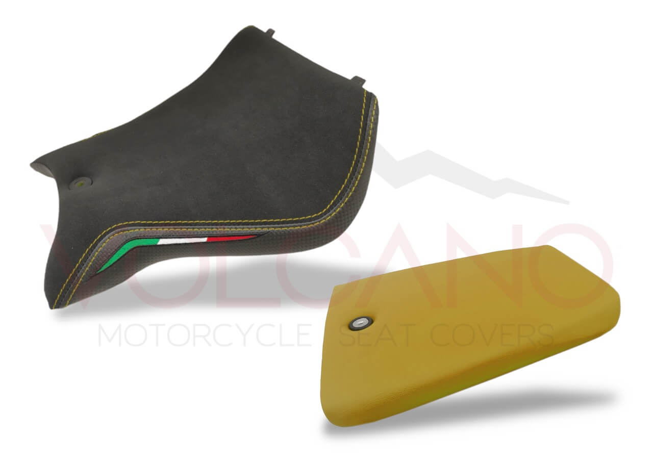 Seat Cover per Cagiva MITO 125 EVOLUTION in carbon look nero.