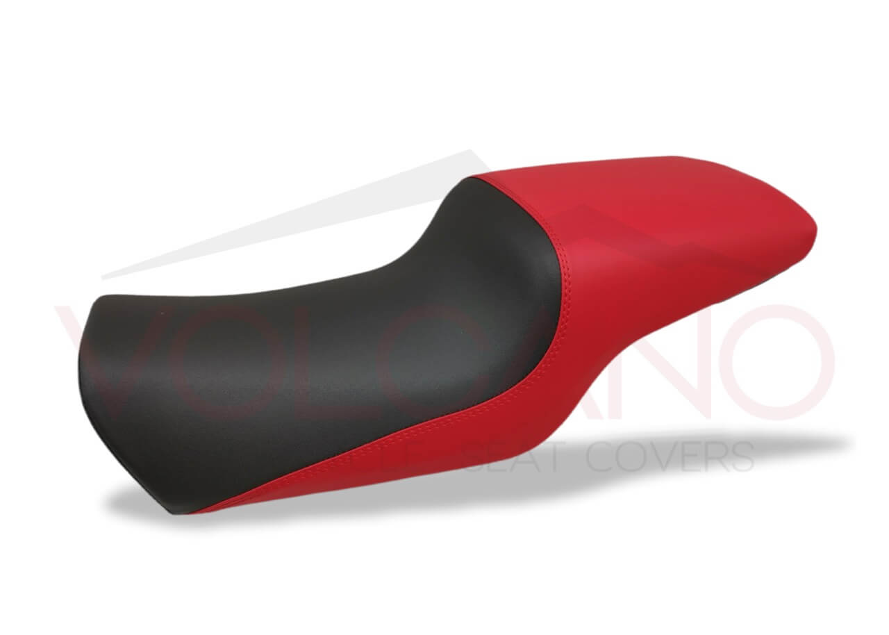 1991-1995 Seat Cover per Ducati 900 SS in similpelle nera martellata di