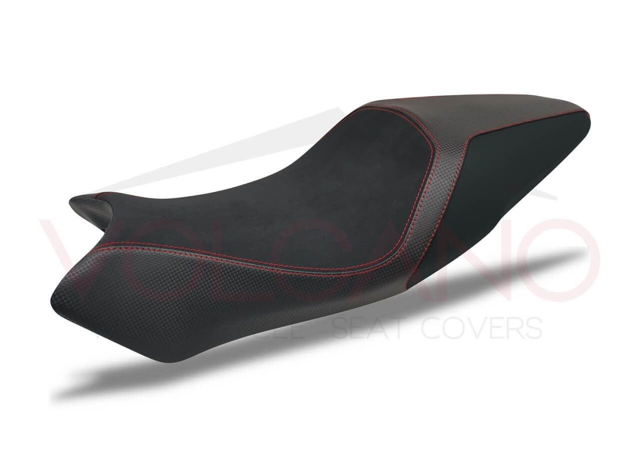 Stile Seat Cover per Ducati MONSTER 797 in carbon look e similpelle
