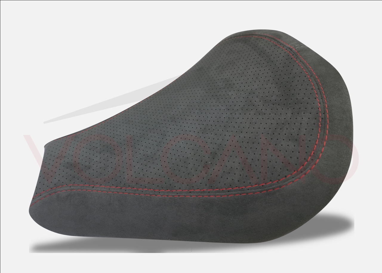 Seat Cover per Mv Agusta F3 in Alcantara nera perforata