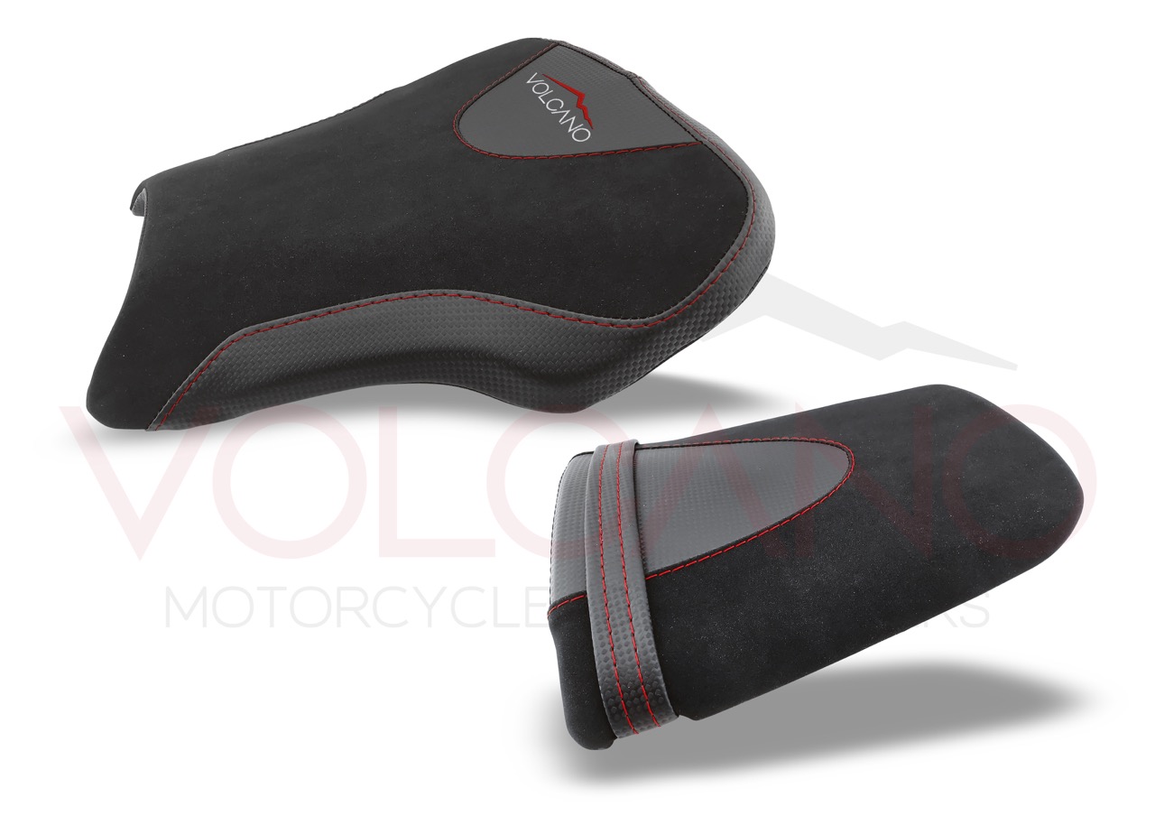 Seat Cover Honda CBR 600 RR carbon look nera per sella moto sportiva.