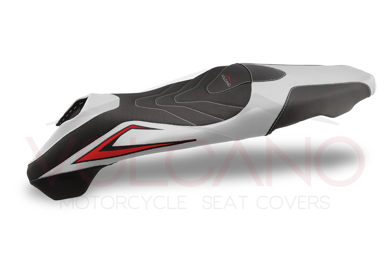 Seat Cover per Honda X-ADV 750 nero grigio e rosso Volcano
