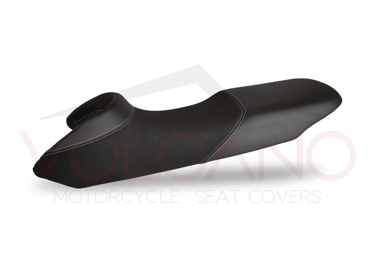 2000-2006 Seat Cover per Honda TRANSALP XL 650V con texture forata nera