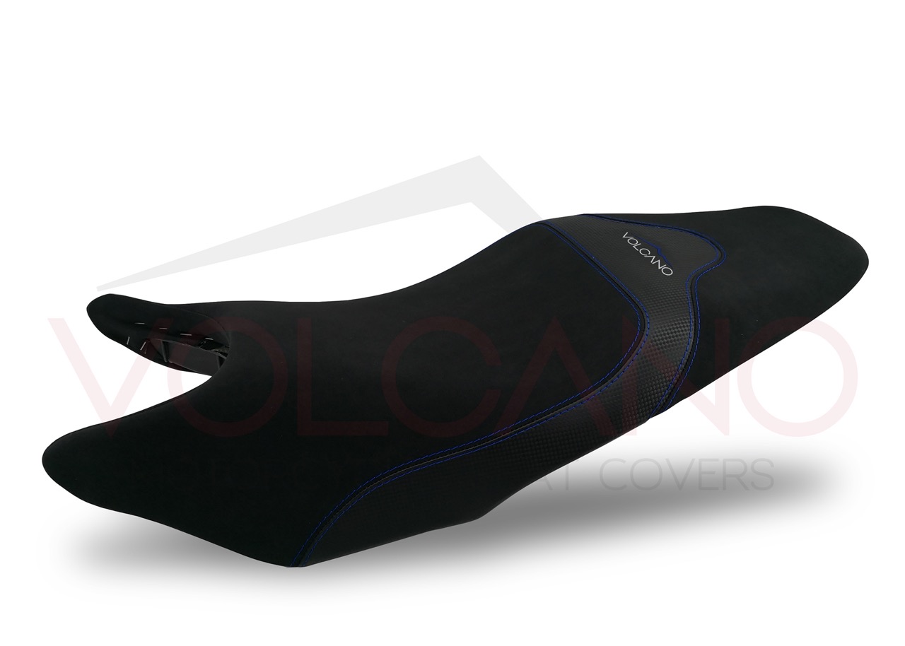 Grip Seat Cover Honda Hornet 600 rivestimento sella nero con dettagli carbon