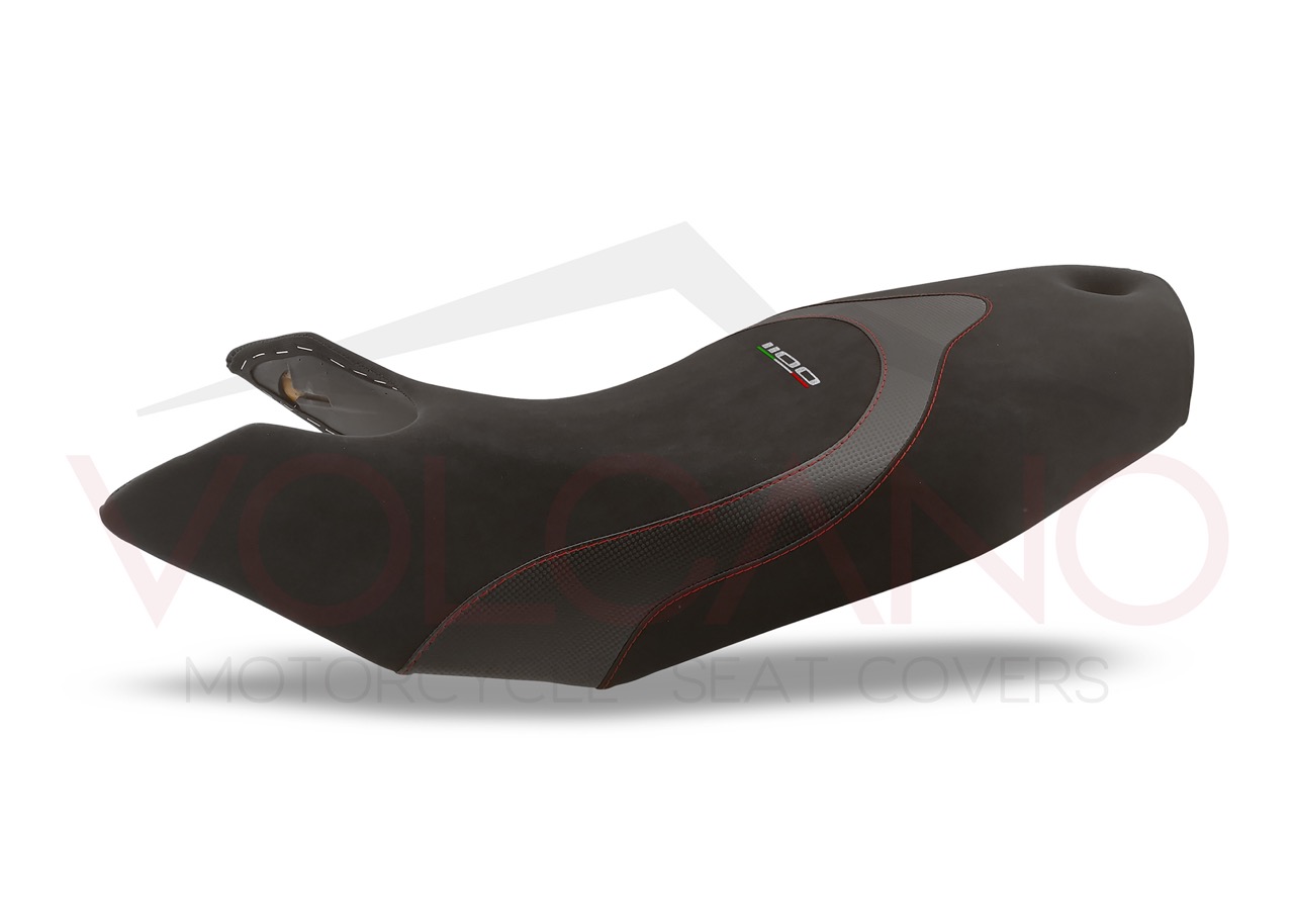 2007-2012 Seat Cover per Ducati HYPERMOTARD 796 1100 con finiture artigianali