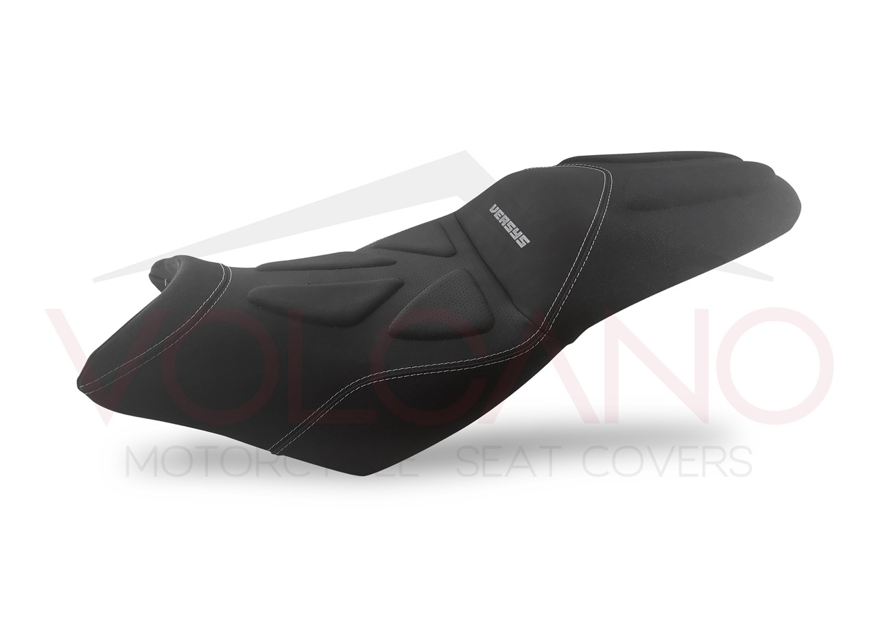 Rivestimento sella Seat Cover per Kawasaki VERSYS 650 2006-2009 nero