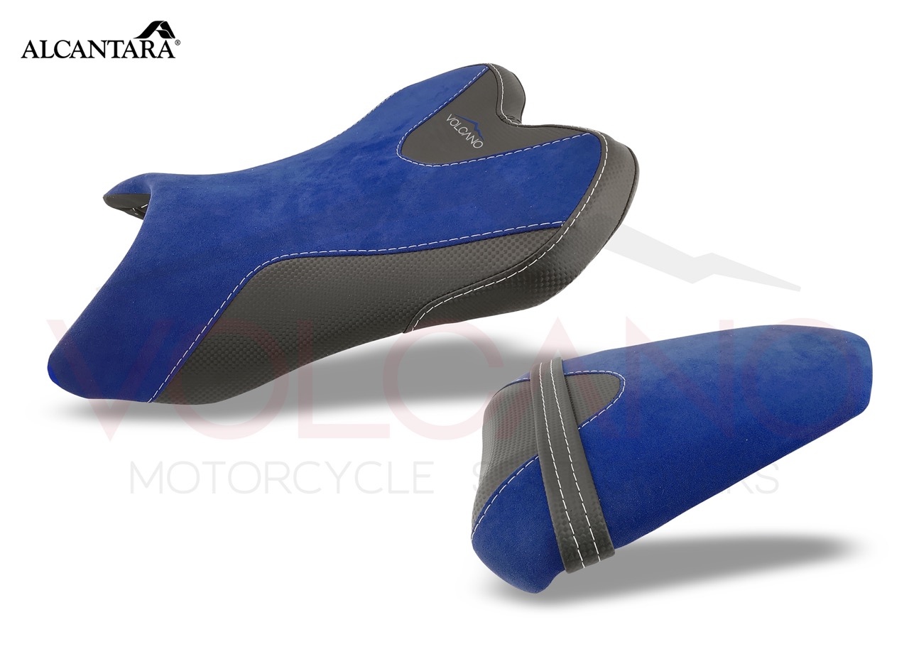 Seat Cover in Alcantara e Carbon Look per Yamaha YZF R1 2007-2008
