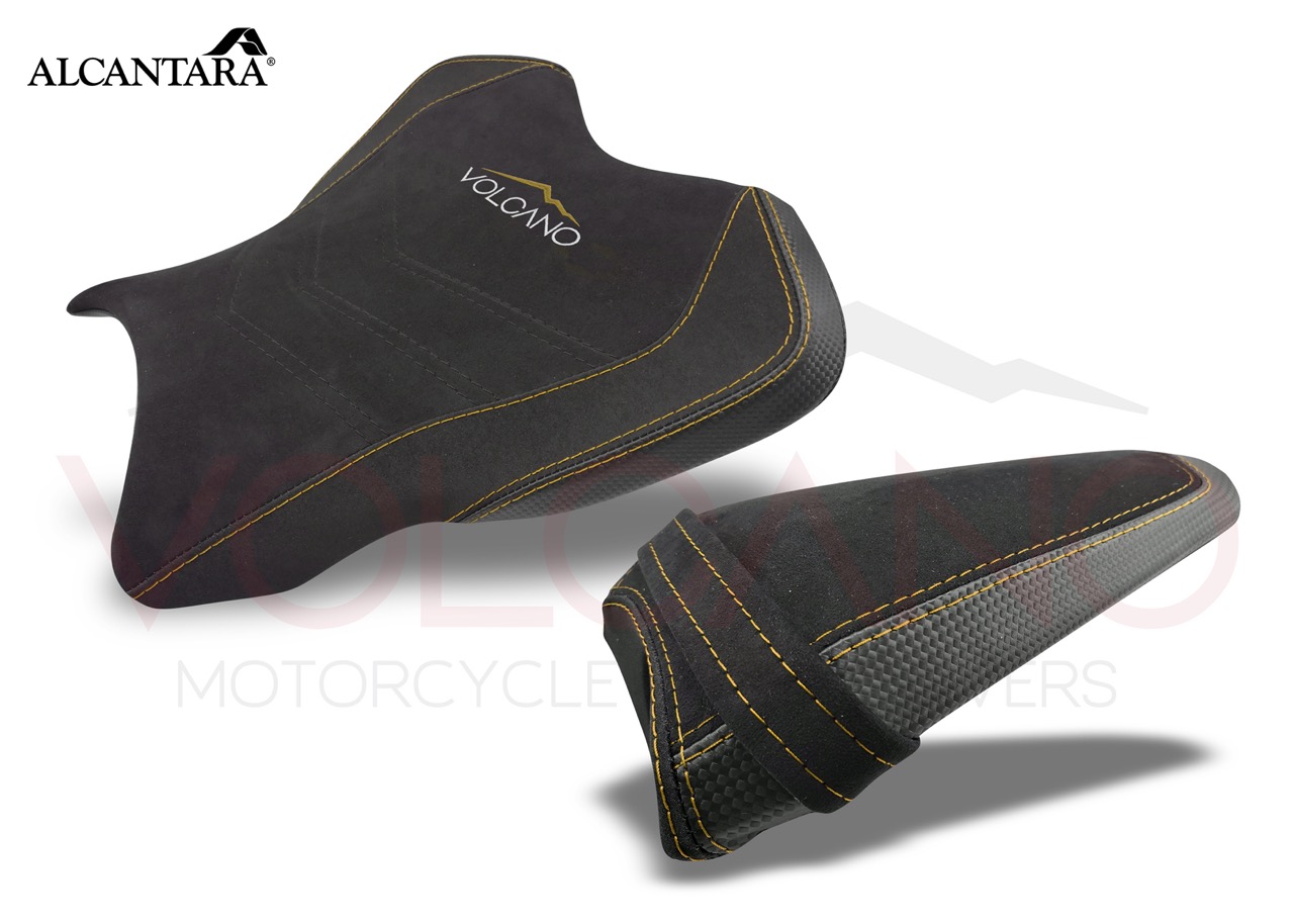 Dettaglio Seat Cover grip per Yamaha YZF R1 M in carbon look