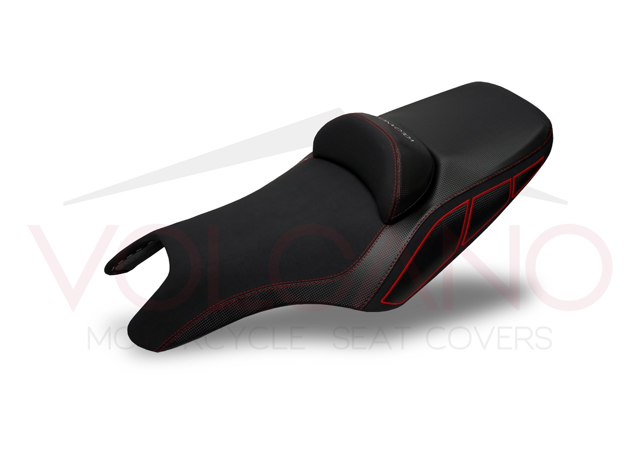 Seat Cover Volcano Industry carbon look per Yamaha T-MAX 2008-2011