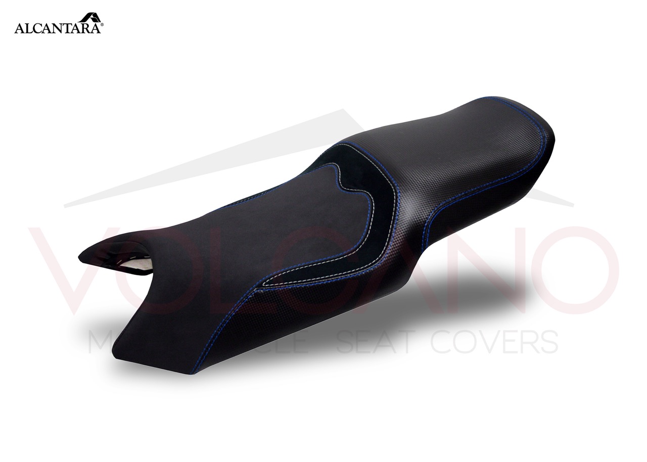 Rivestimento sella in Alcantara e Carbon Look per Yamaha FZ6