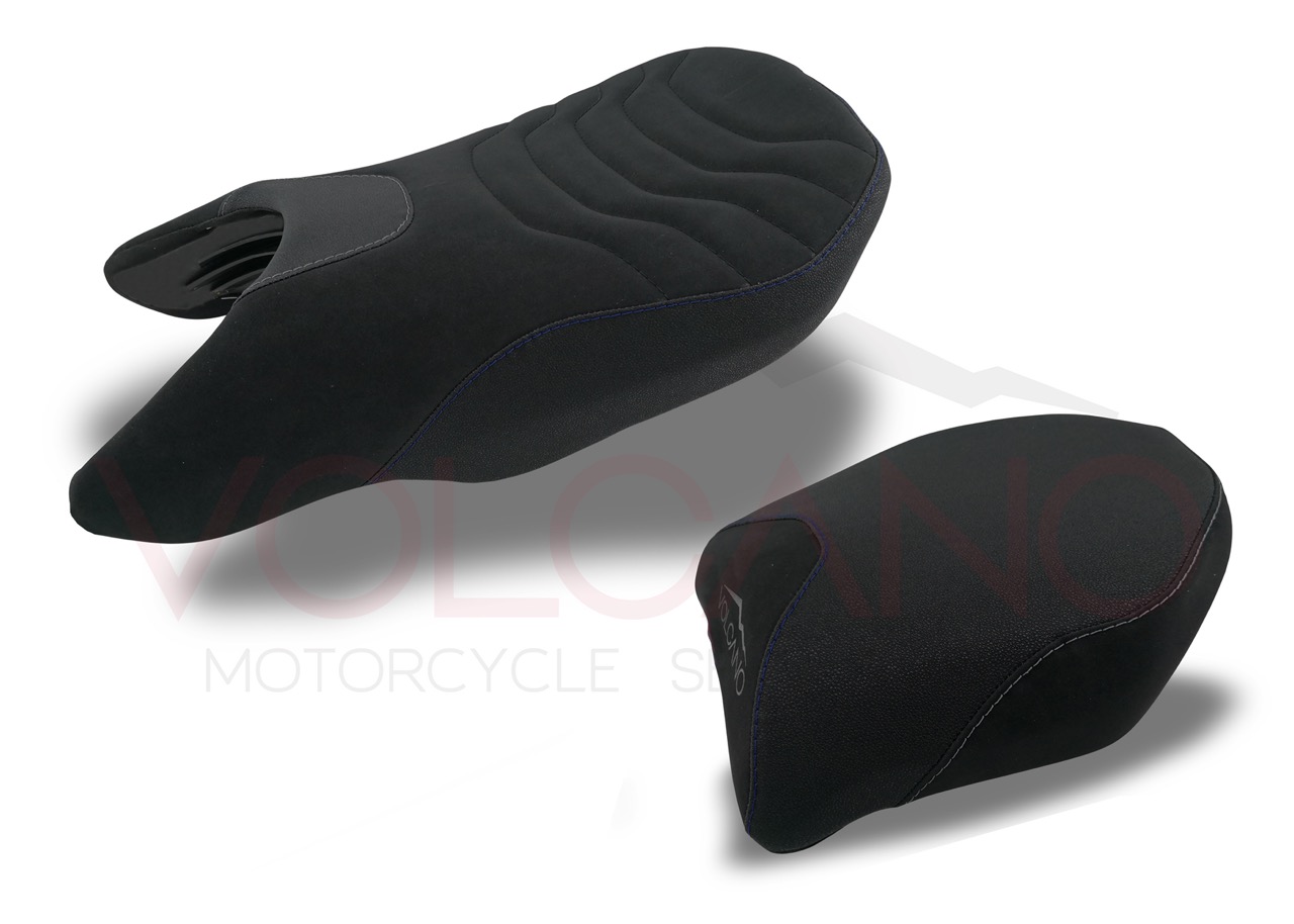2015-2023 Seat Cover per R 1200 RS in similpelle tecnica nera e