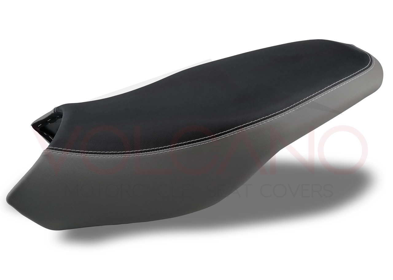 Rivestimento sella monoblocco nero e grigio per BMW GS Rallye