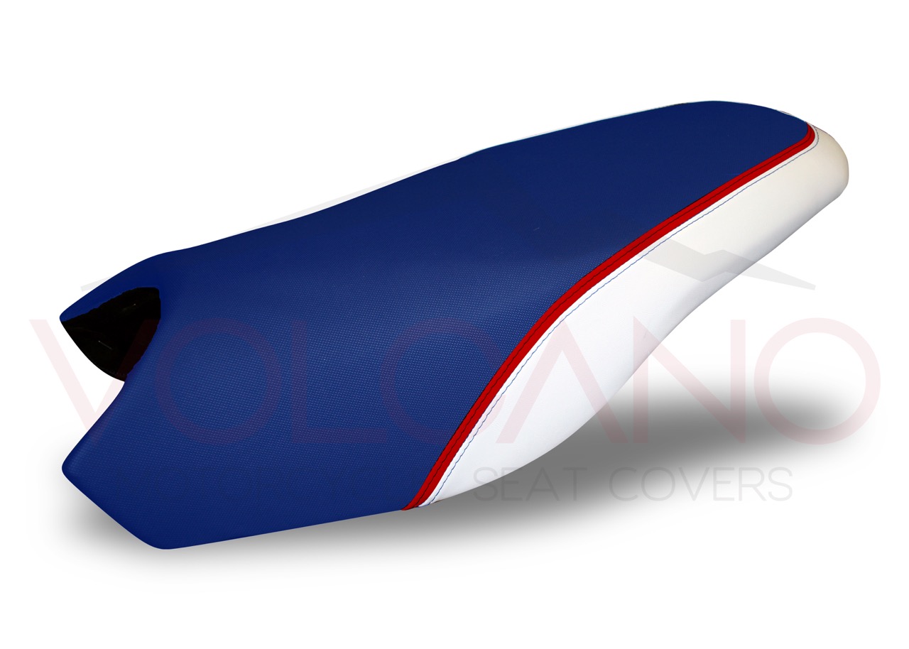 Rivestimento sella tricolore blu bianco rosso per BMW GS Rallye