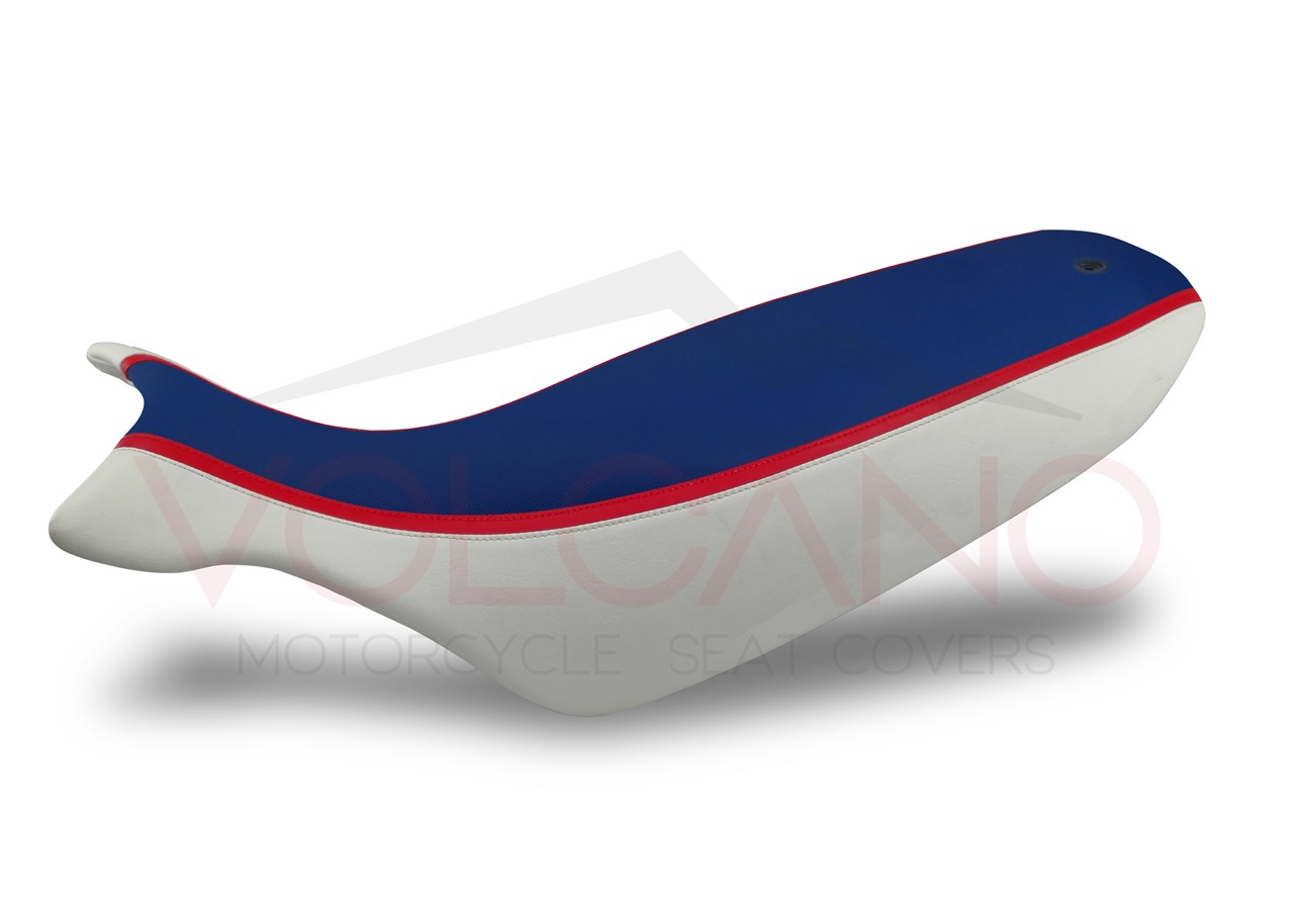 Enduro Seat Cover per Bmw HP2 in similpelle tecnica nera con cuciture
