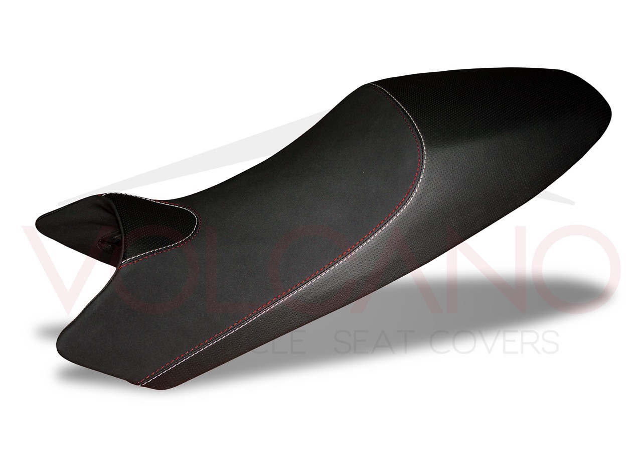 Effetto Seat Cover per Ducati MONSTER in similpelle perforata e carbon look
