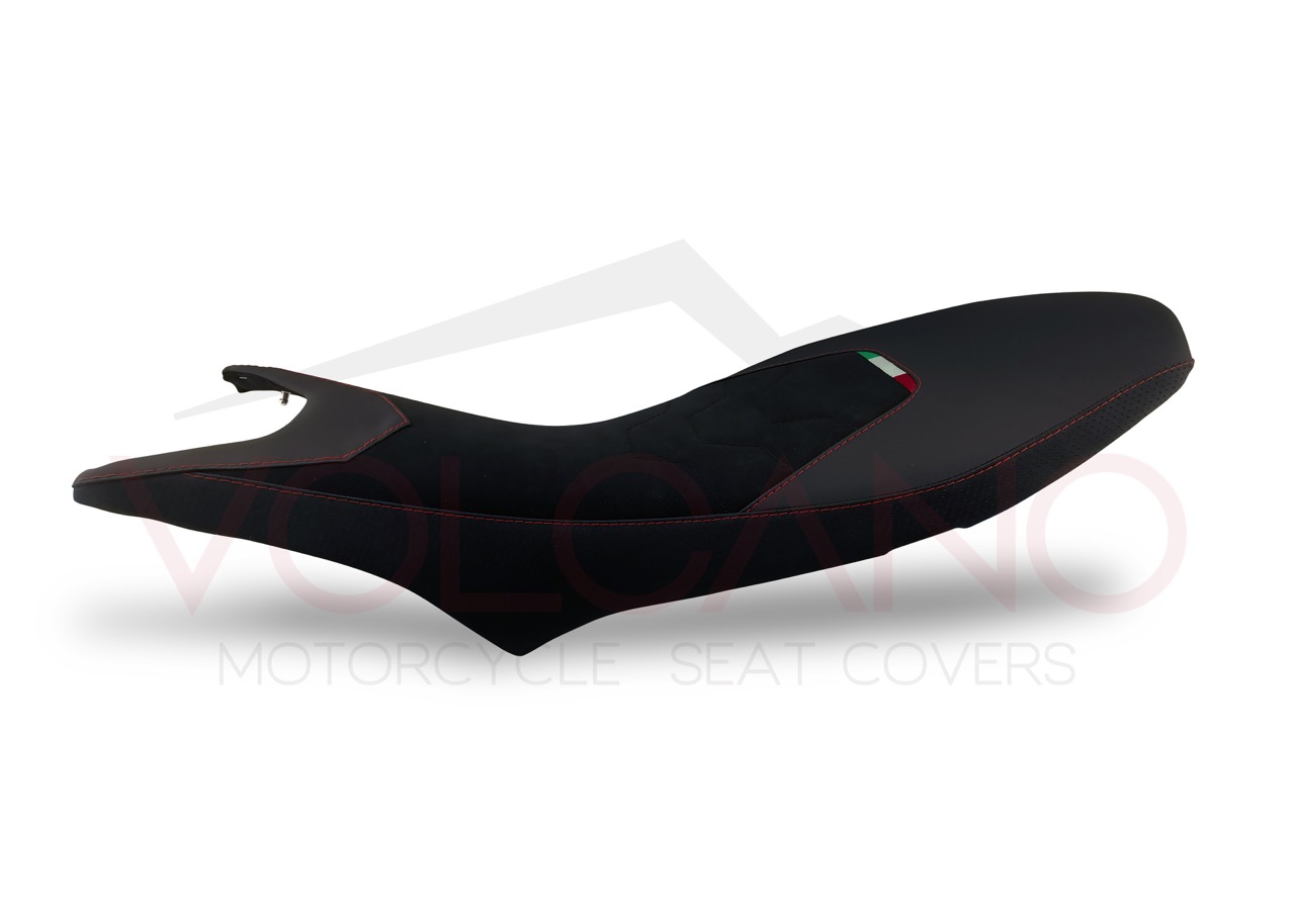 Seat Cover Ducati HYPERMOTARD 950 con inserti grip e dettagli rossi