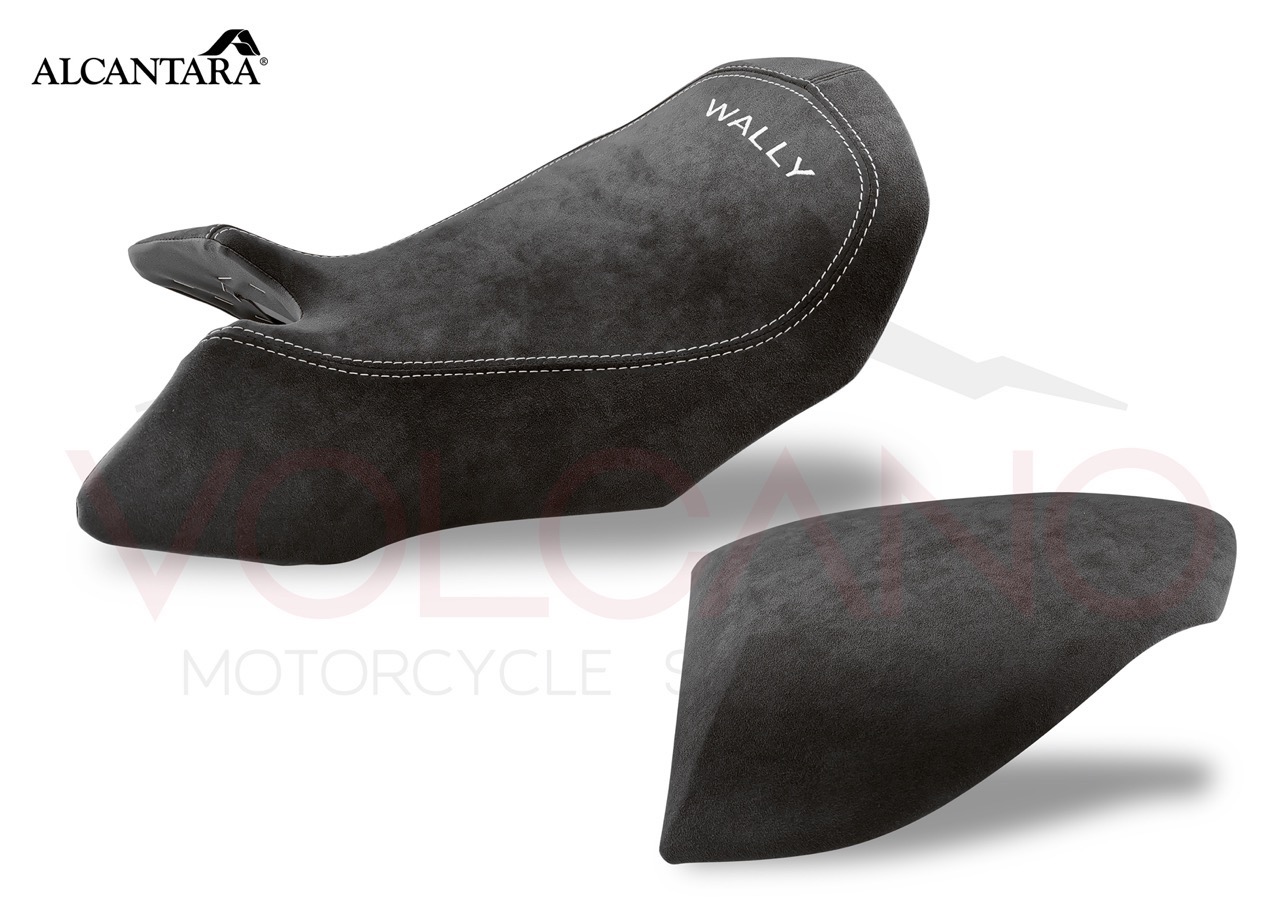 Seat Cover Mv Agusta BRUTALE 910 R Wally in Alcantara grigia