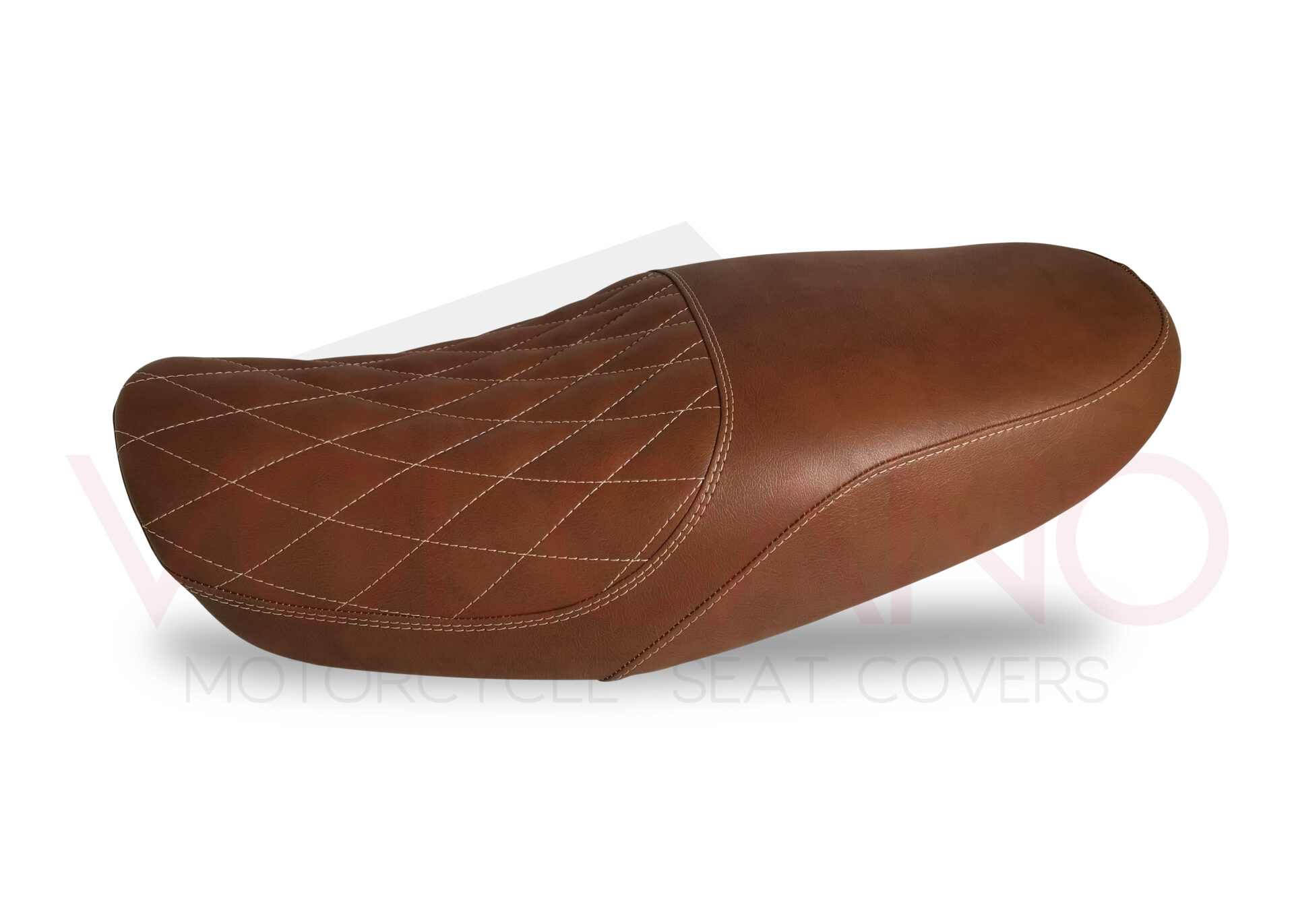 Seat Cover per Kawasaki Z 900 RS in similpelle vintage marrone