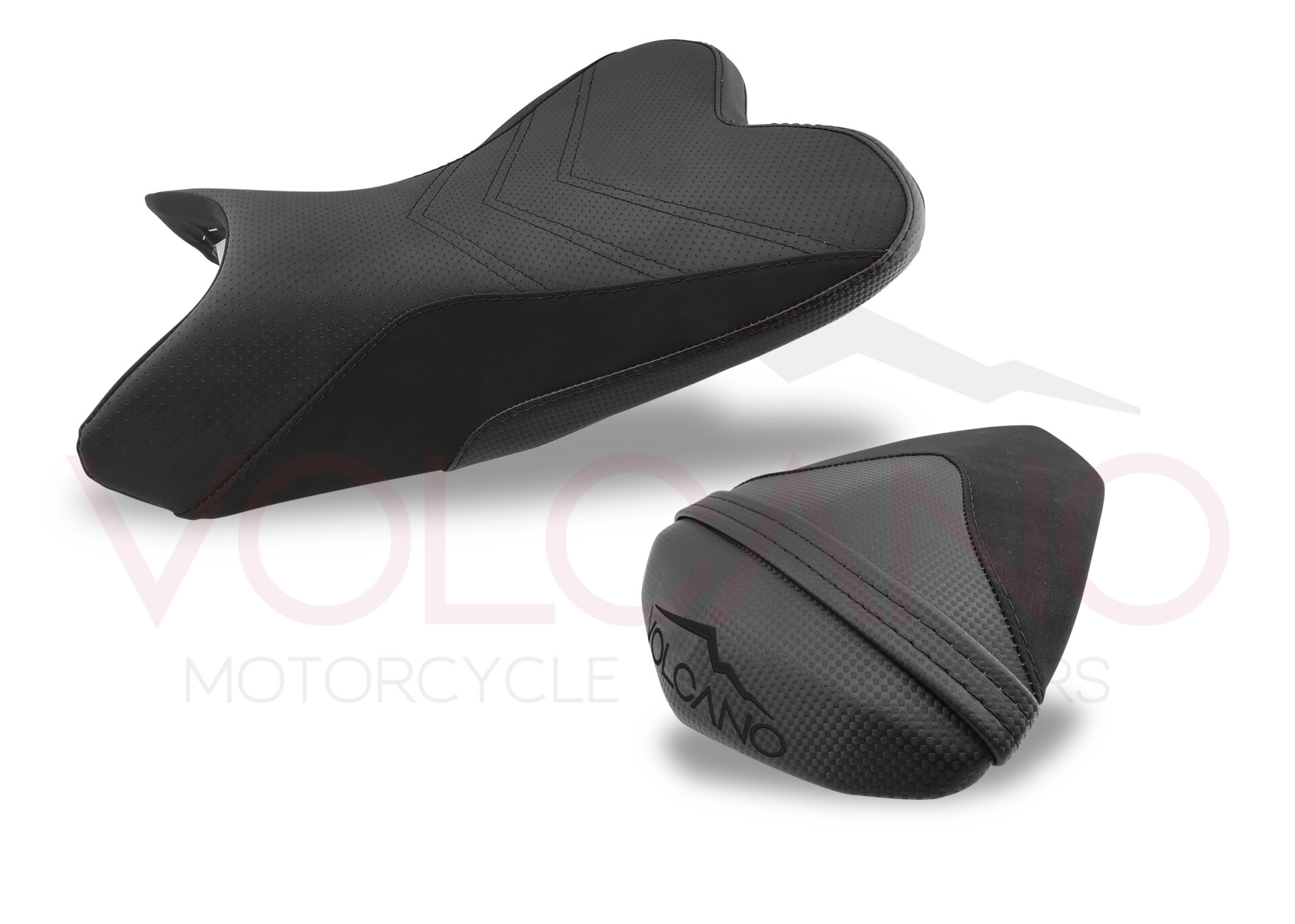 Seat Cover carbon look per Yamaha YZF R1 2009-2014 bicolore nero