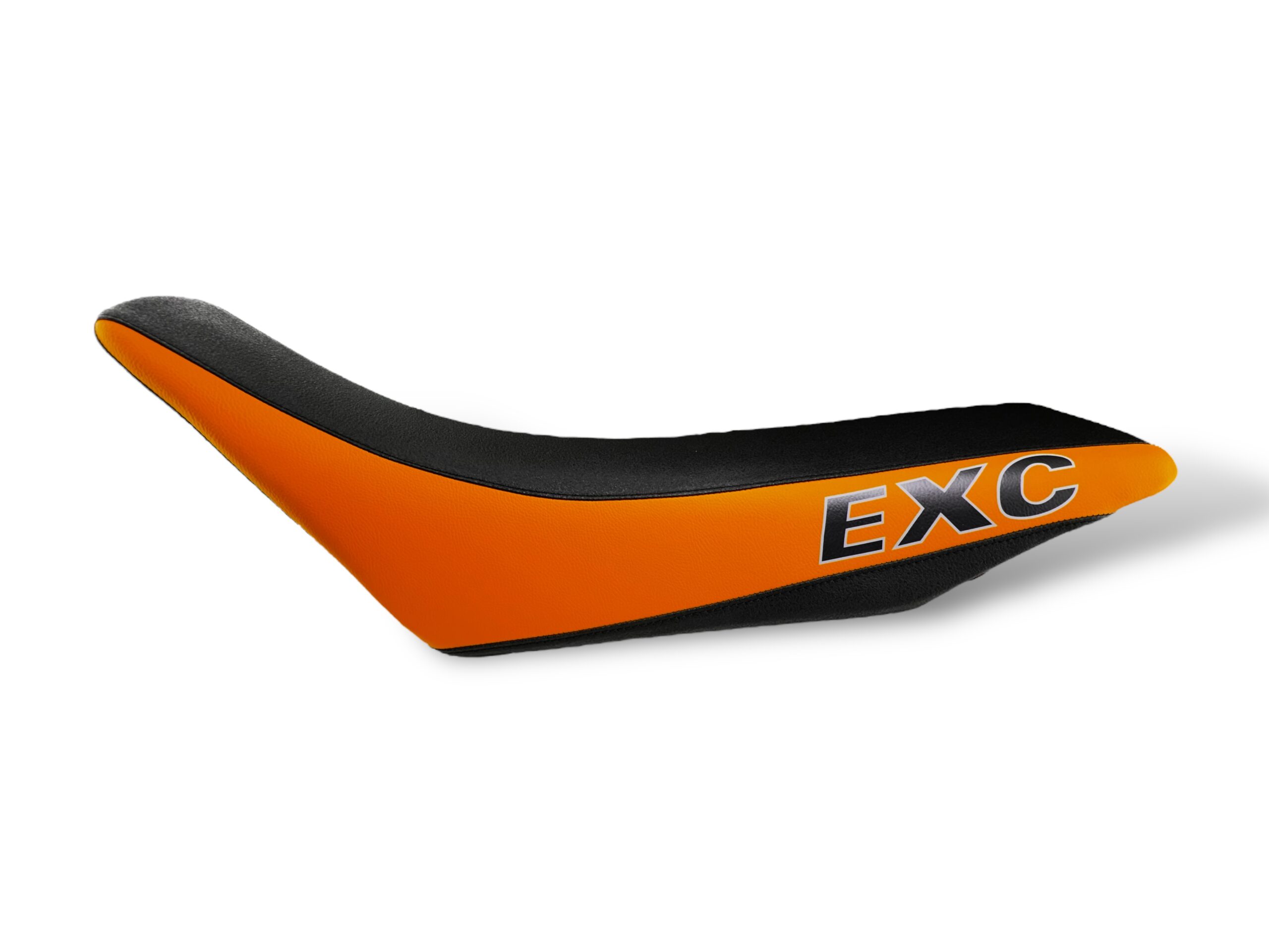 1998-2003 Seat cover KTM EXC 400 in similpelle stampata nera con finitura