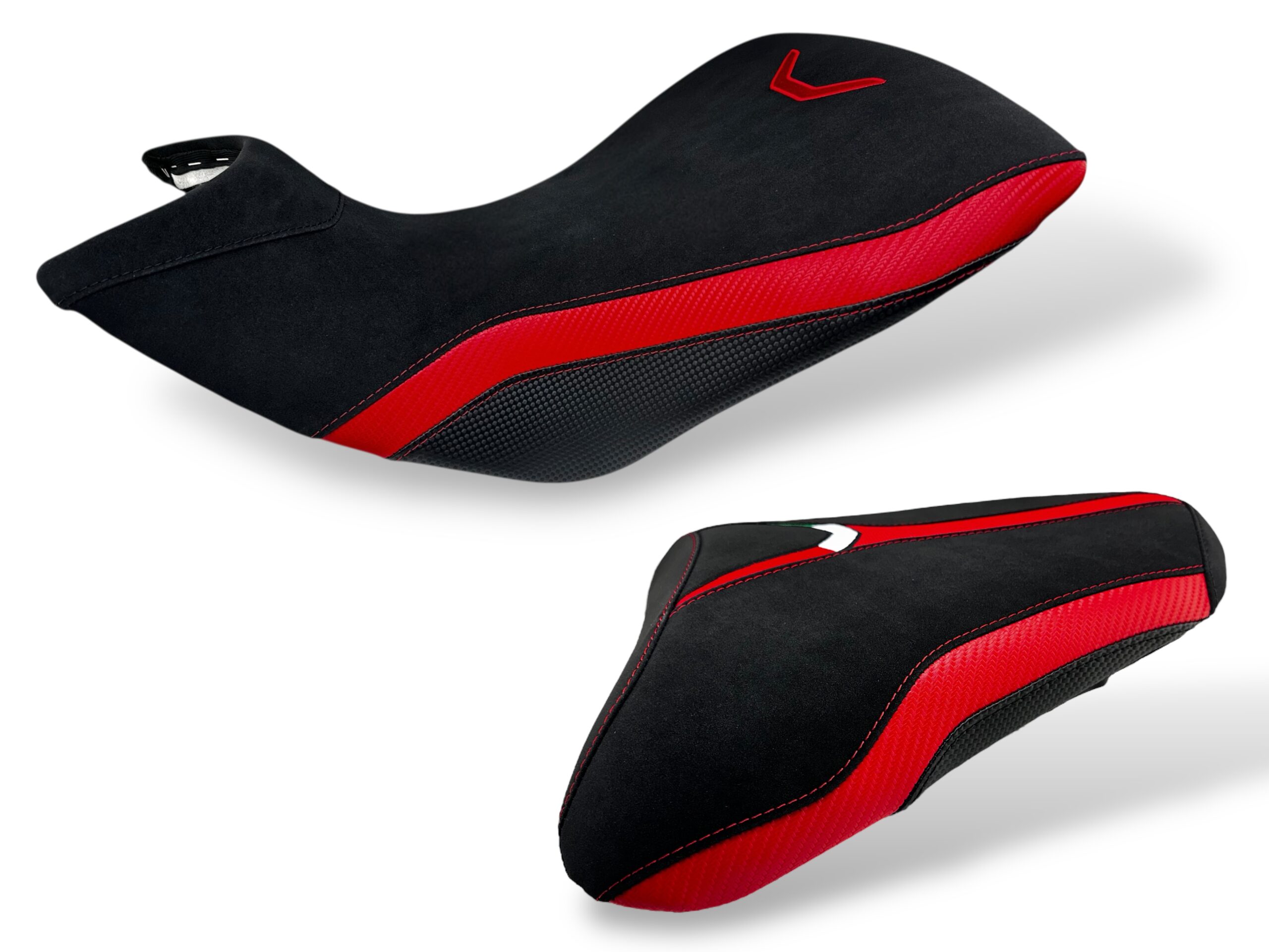 Seat Cover per Ducati MULTISTRADA 1200 in vinile carbon look e grip.