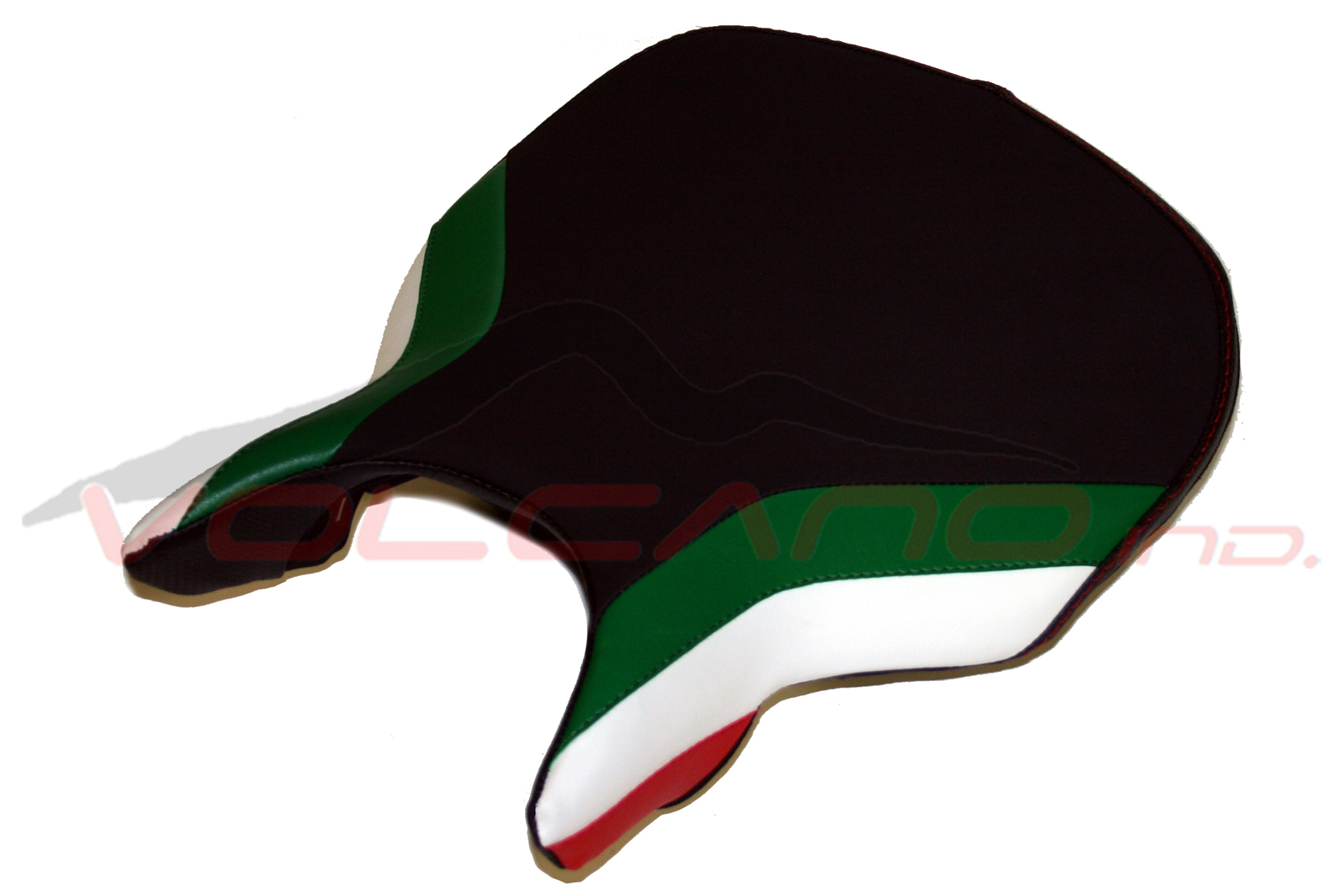 999 grip Seat Cover per Ducati 749 nera in similpelle martellata antiscivolo